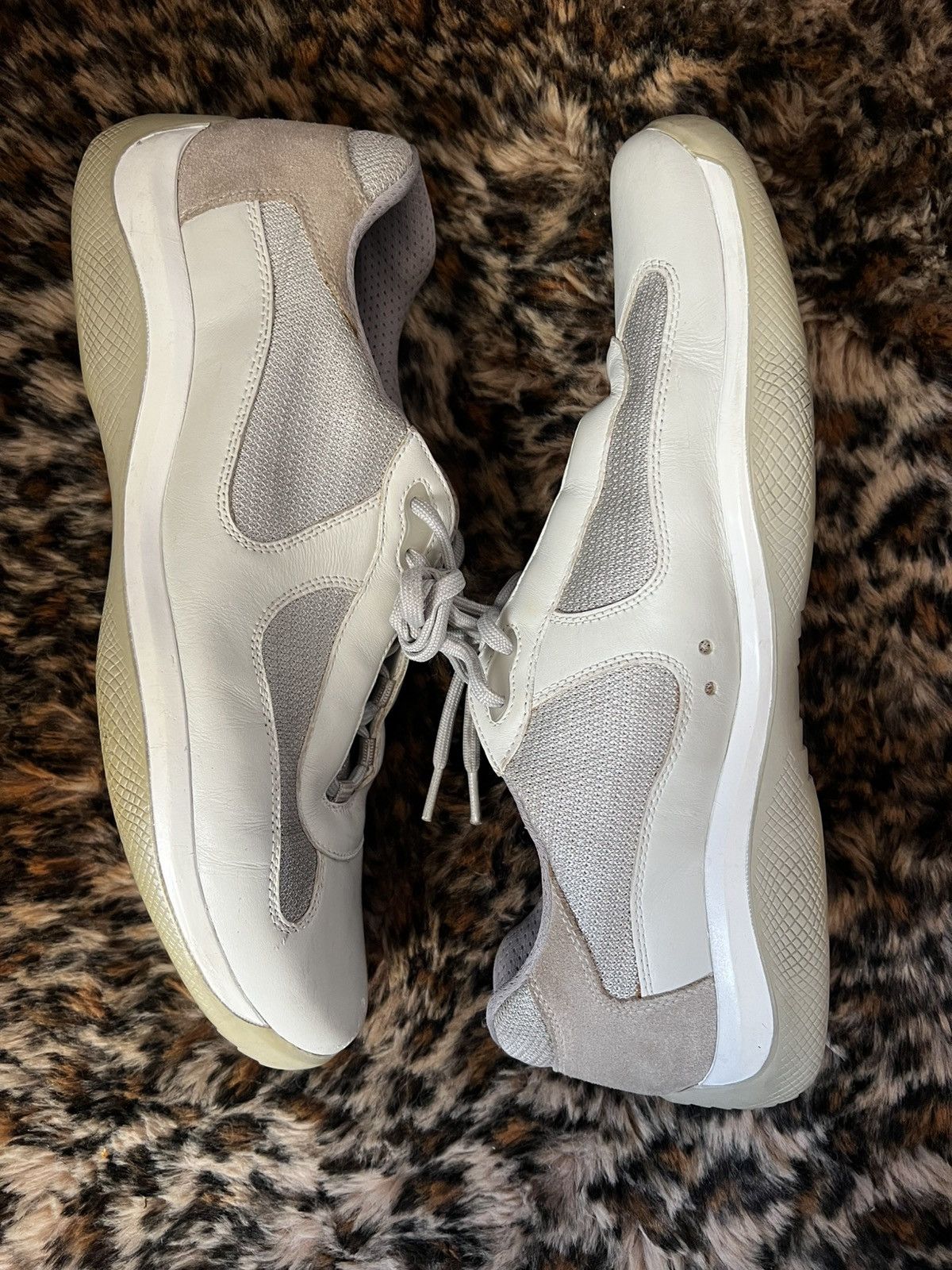 Prada Prada American Cups Grey Size US 13 / EU 46 - 2 Thumbnail