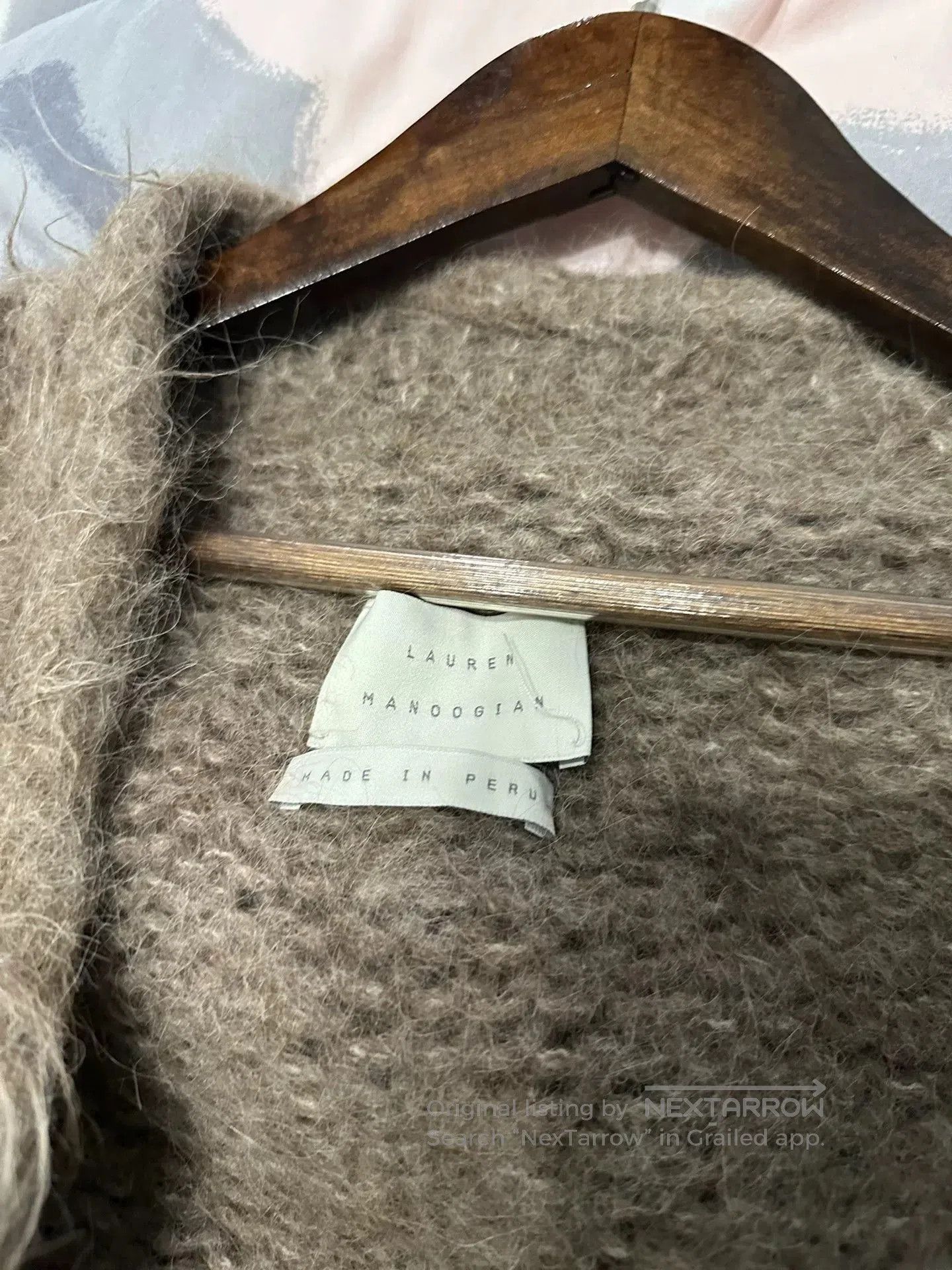 Lauren Manoogian Lauren Manoogian Knit Cardigan in Beige. Size M / US 6-8 / IT 42-44 - 5 Thumbnail