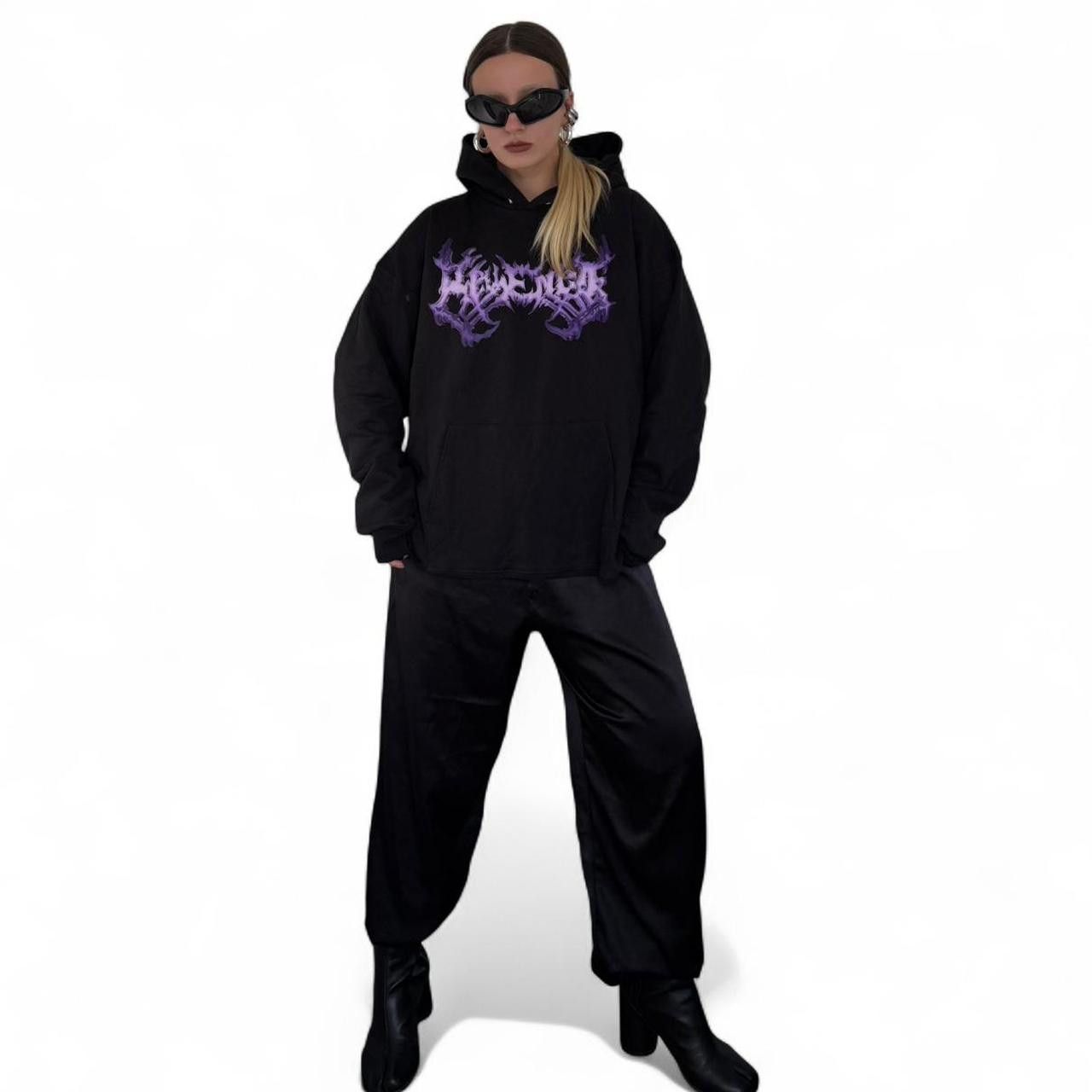 Revenge Revenge Men's Black Hoodie Size US L / EU 52-54 / 3 - 3 Thumbnail