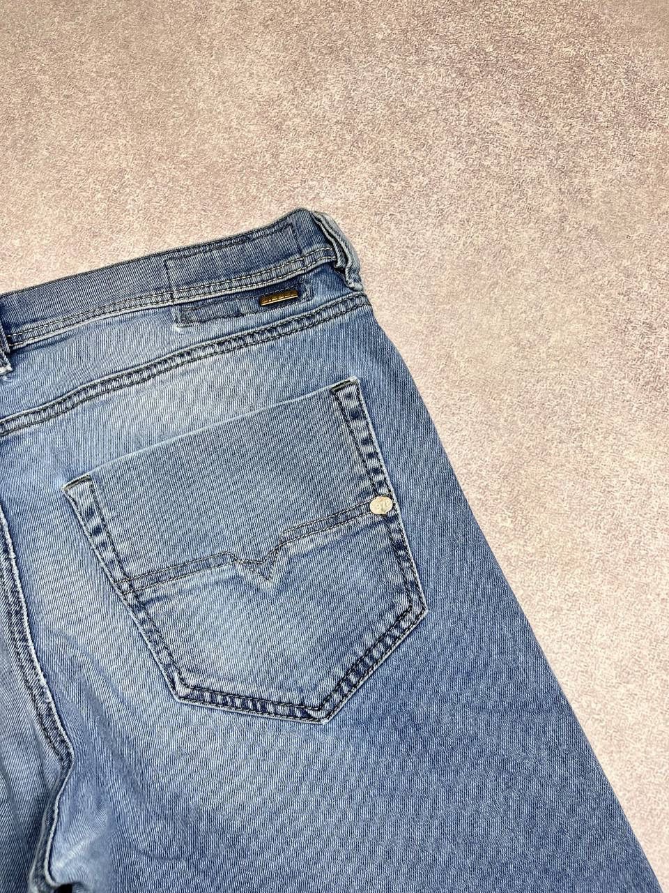 Diesel Vintage Diesel Big Logo Distressed Japanese Denim Pants Y2K Size US 34 / EU 50 - 5 Thumbnail