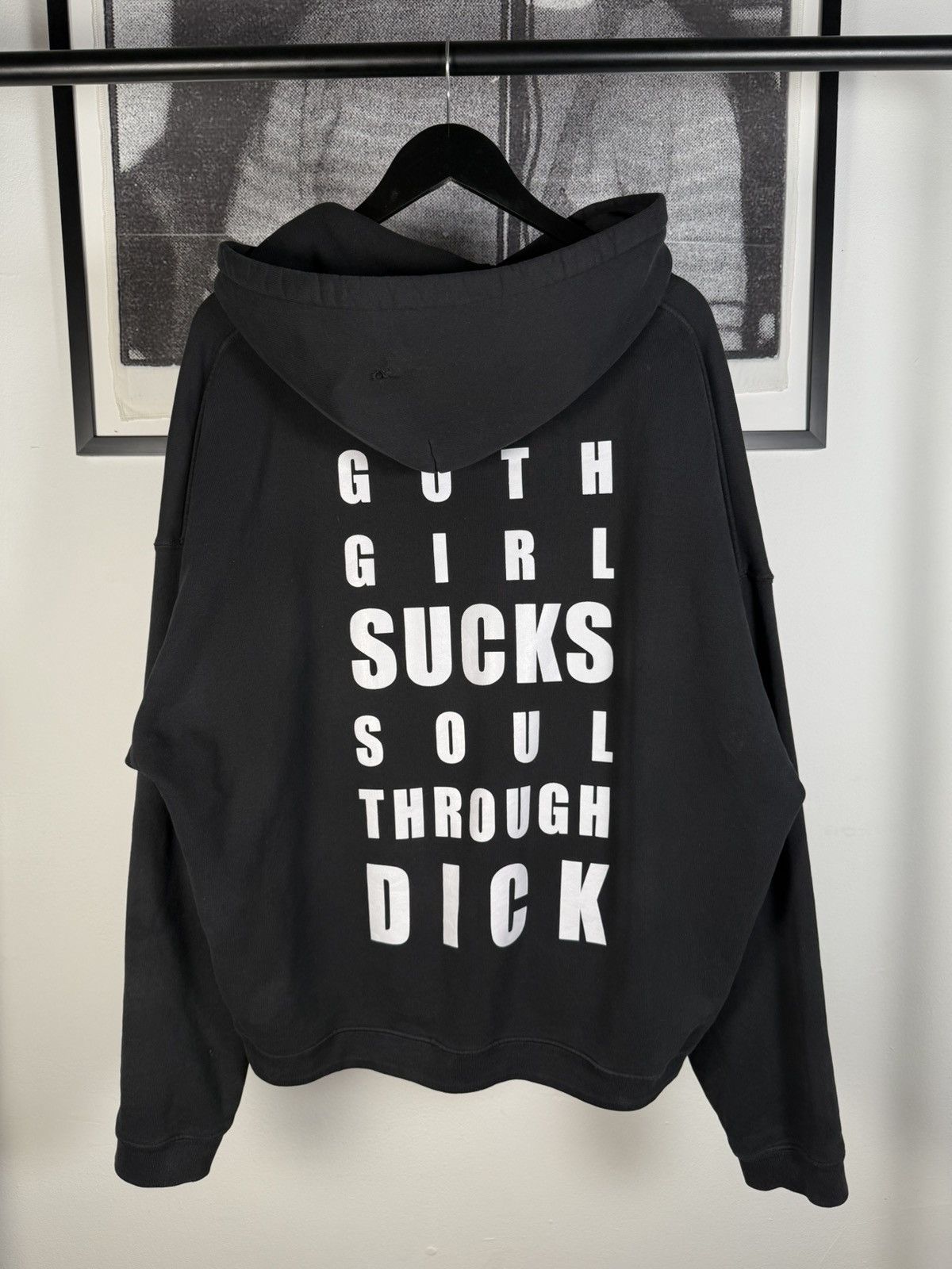 Enfants Riches Deprimes ULTIMATE GRAIL RAREST SIZE🏴‍☠️FALL/WINTER 2022 GOTH GIRL HOODIE Size US XL / EU 56 / 4 - 1 Thumbnail