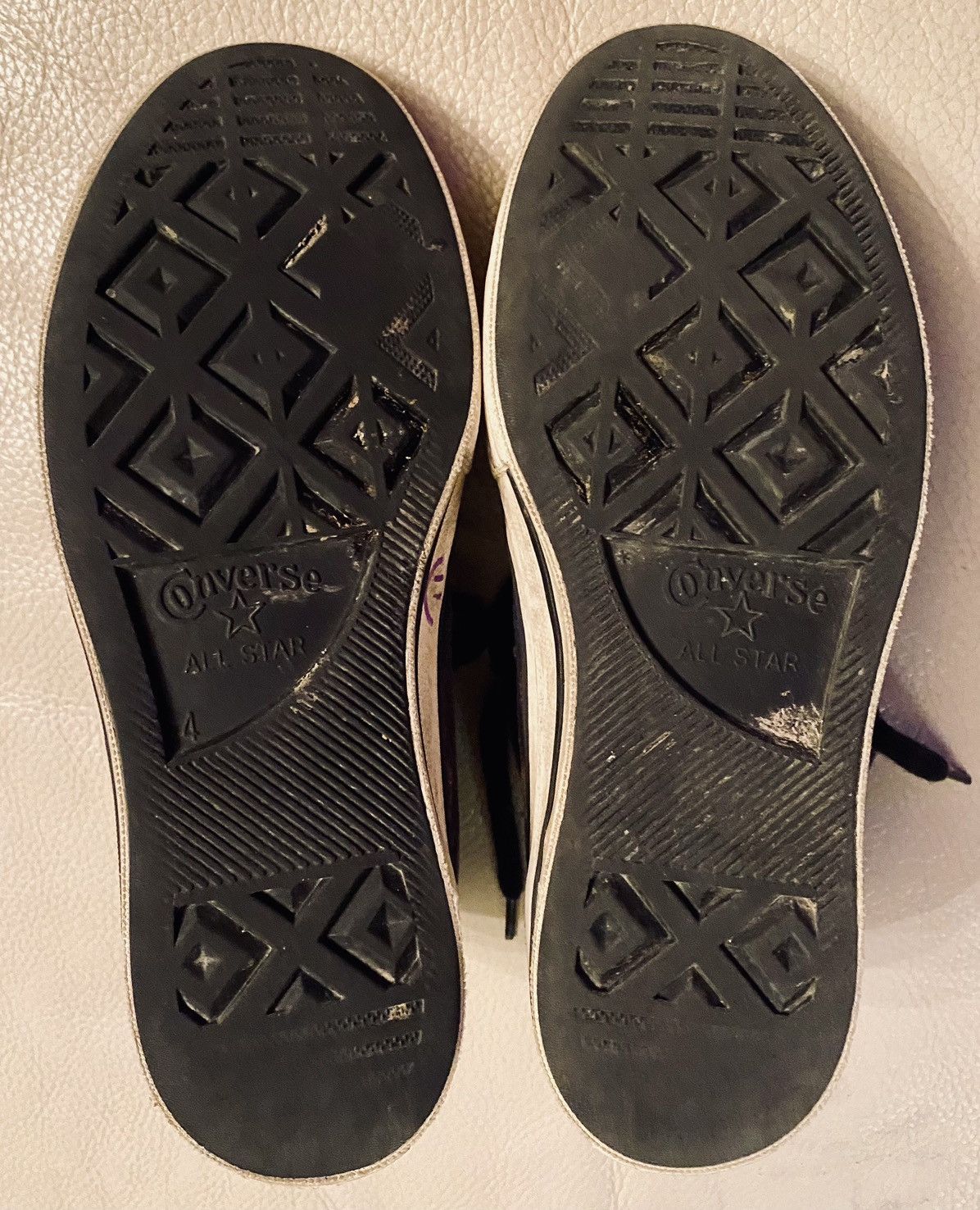 Converse × Undercover Distressed Converse x Undercover Jun Takahashi Chuck 70 Wm 6 Size US 6 / IT 36 - 11 Thumbnail