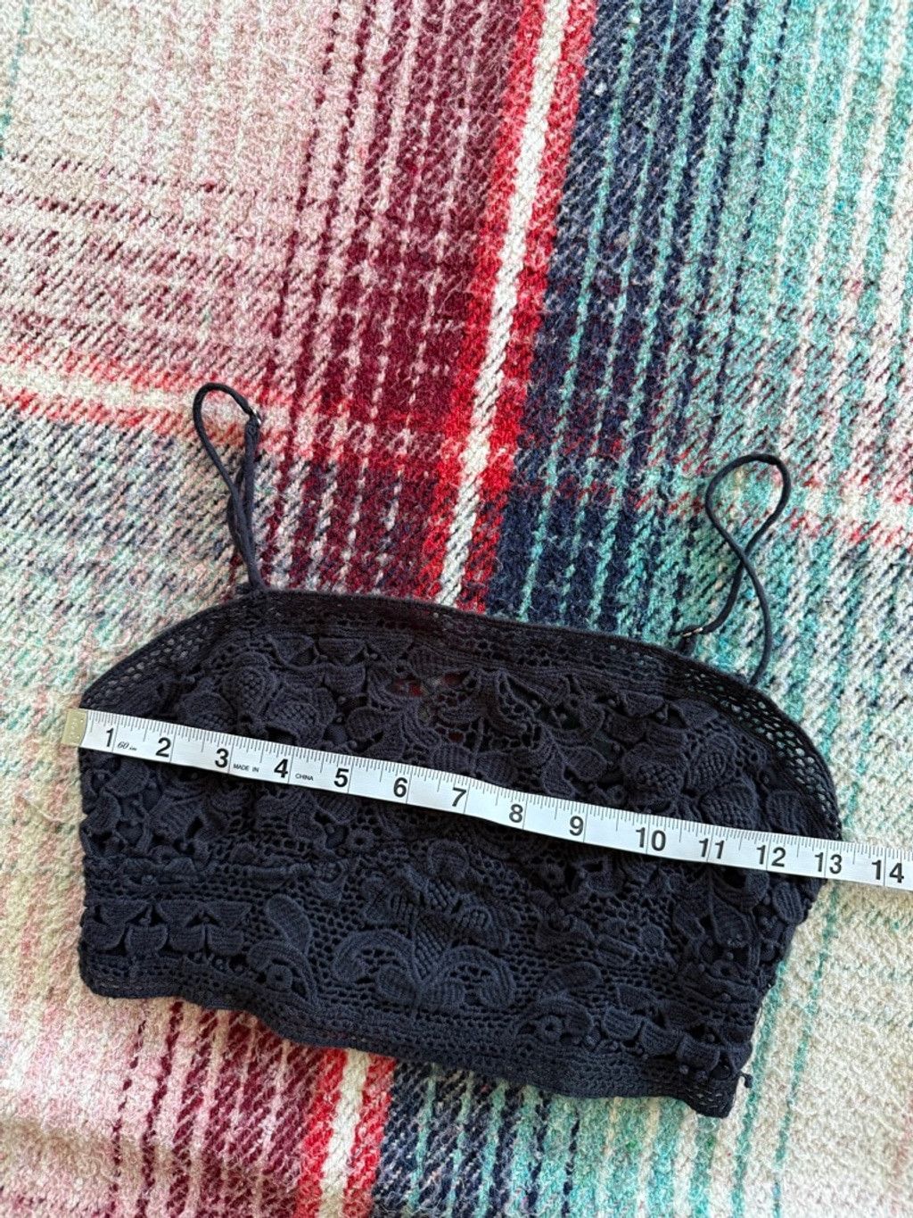 Free People Free People Black Lace Bralette One Size Size S / US 4 / IT 40 - 5 Thumbnail