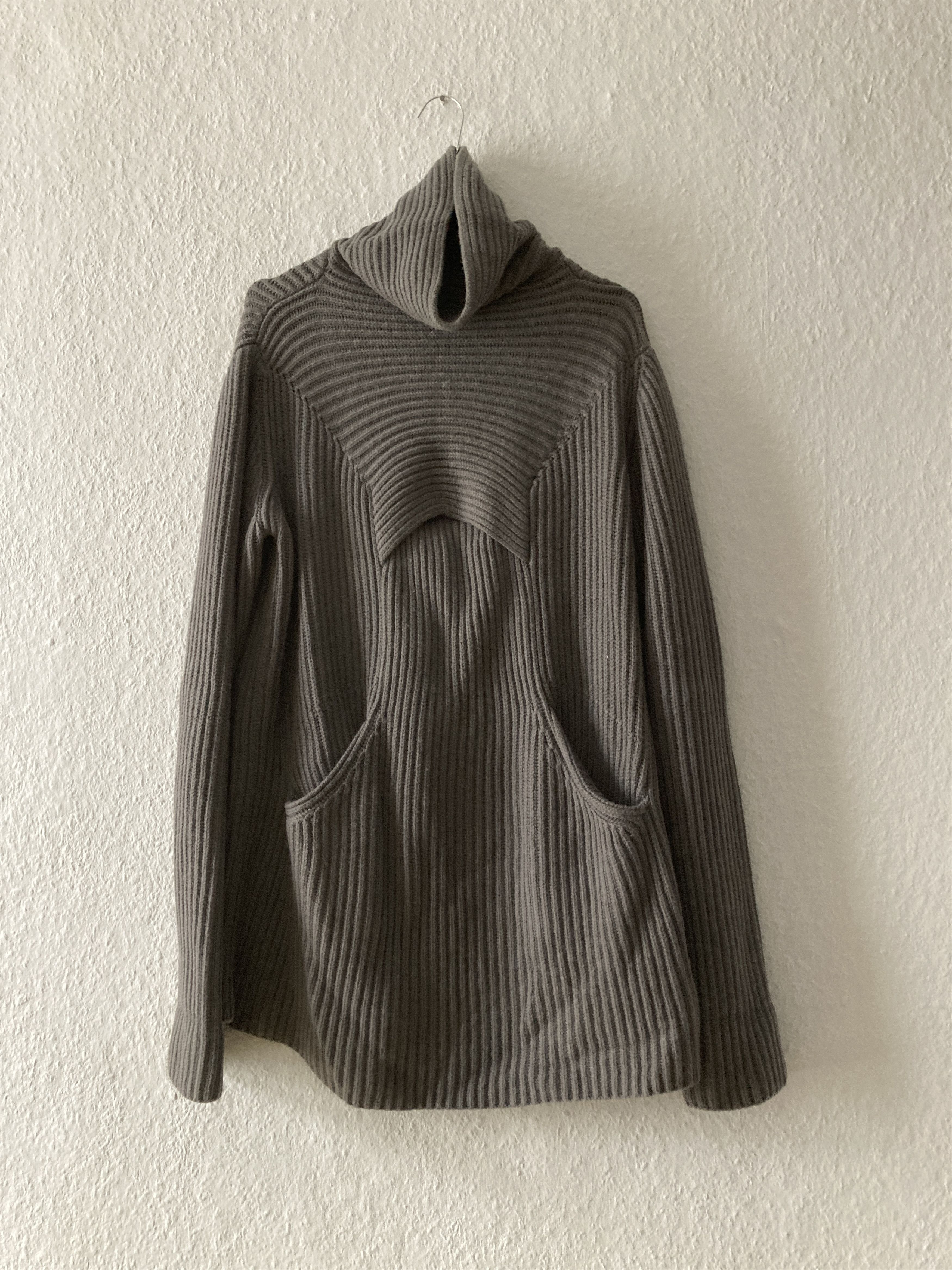 Rick Owens F/W 10 "GLEAM" Runway Alpaca Kangaroo Pouch Rollneck M Size US M / EU 48-50 / 2 - 1 Thumbnail