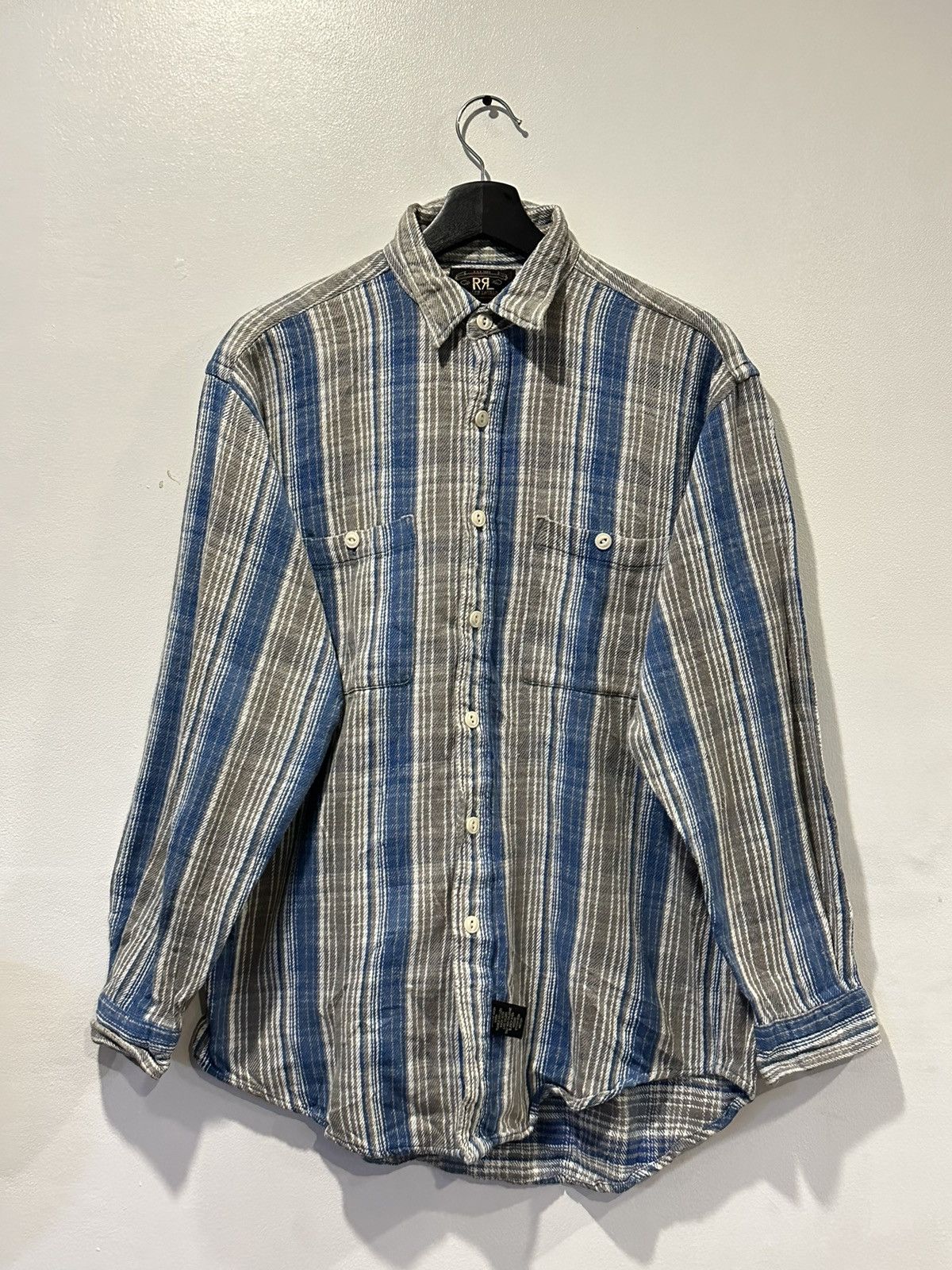 image of Polo Ralph Lauren Ralph Laurent Button-Up Longsleeve in Blue, Men's (Size Medium)