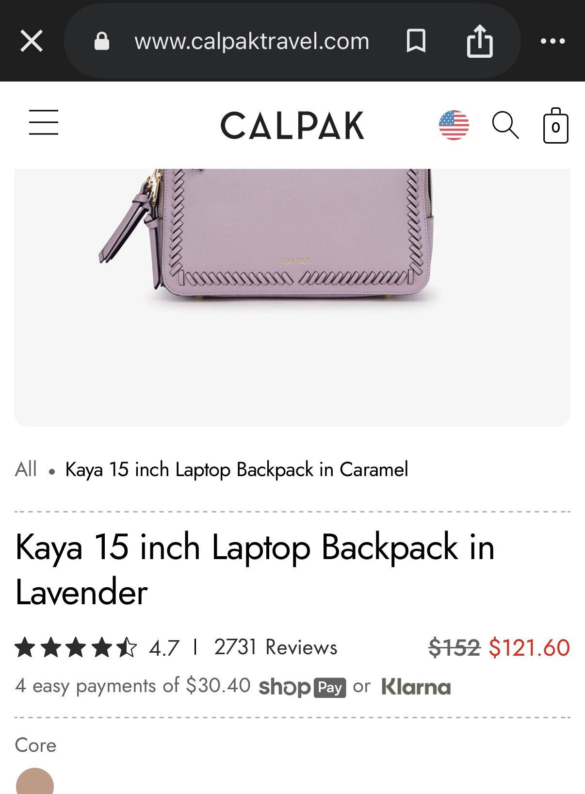 Other Calpak kaya 15 in laptop backpack Size ONE SIZE - 13 Thumbnail