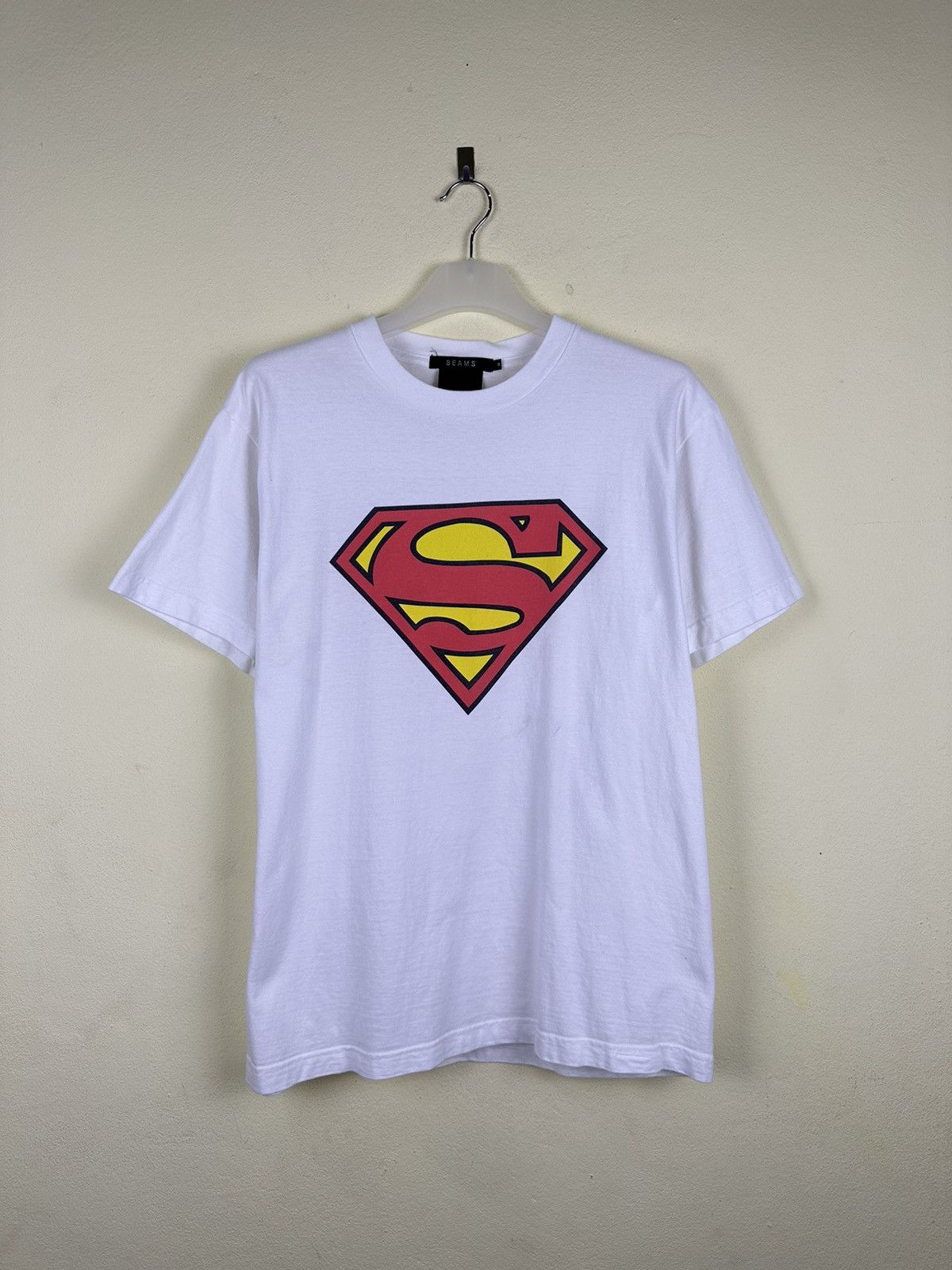 Beams Plus Beams X Superman Big Logo Shirt A201 Size US S / EU 44-46 / 1 - 1 Thumbnail