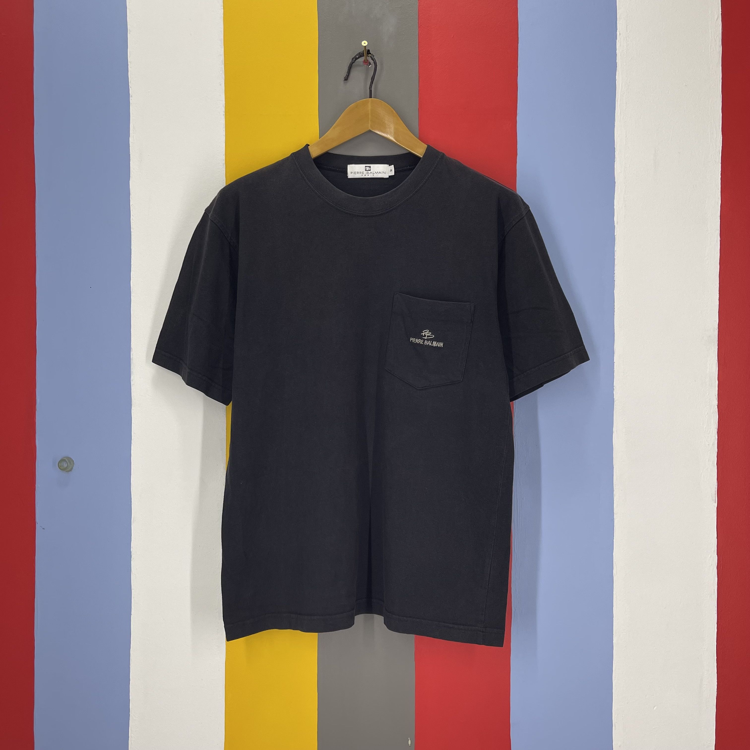 PIERRE BALMAIN PARIS Single Pocket T Shirt #1553/AZ