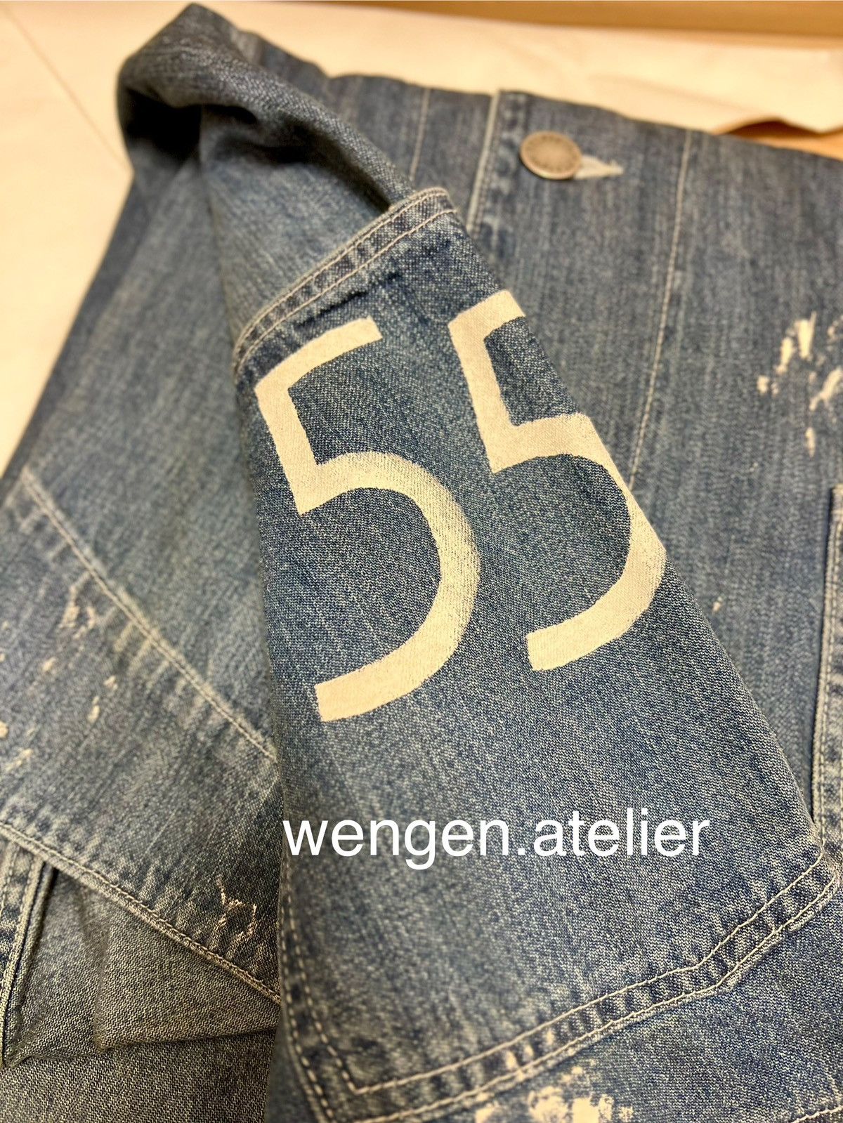 Visvim SS COVERALL JKT DMGD (VISVIM MOTORS CLUB) Size US L / EU 52-54 / 3 - 5 Thumbnail