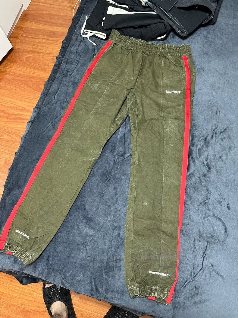 READYMADE Ready Made size 1 Red Stripe Track Pants Size US 36 / EU 52 - 9 Thumbnail