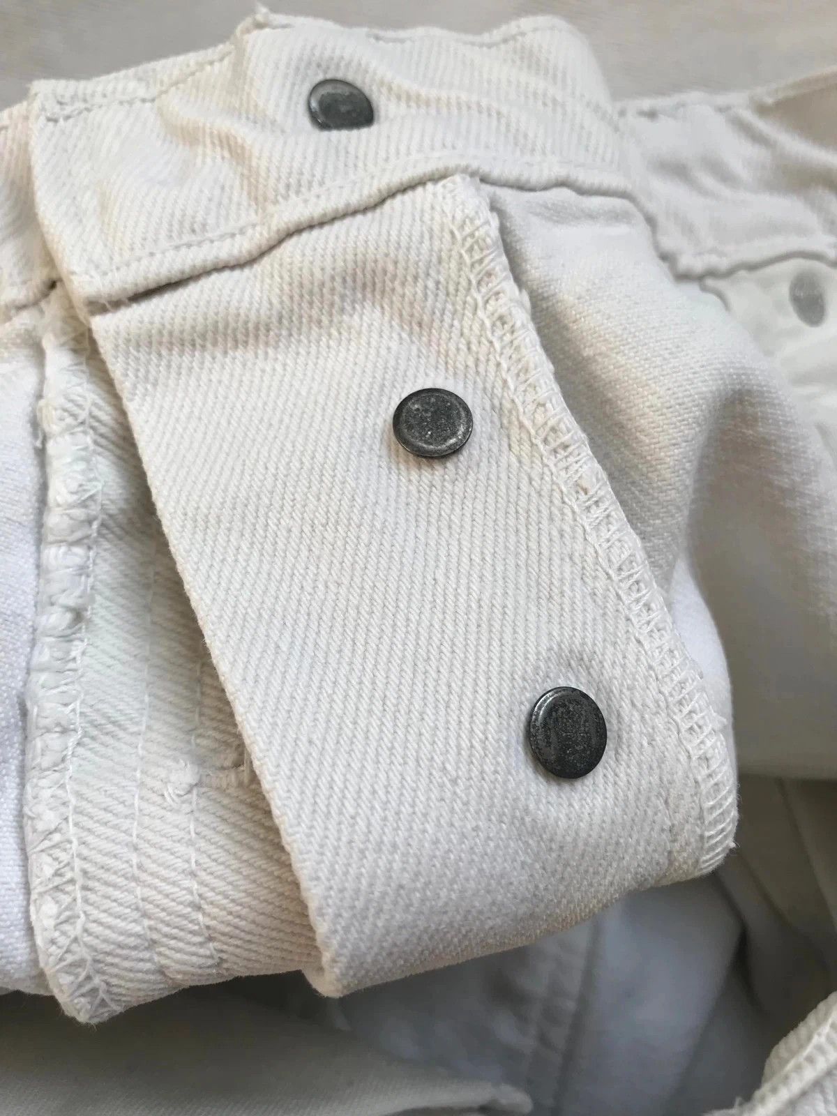 Levi's Levi's 80s Vintage White Denim White Tab Sz W 33 L 34 1983 Size US 33 - 9 Thumbnail