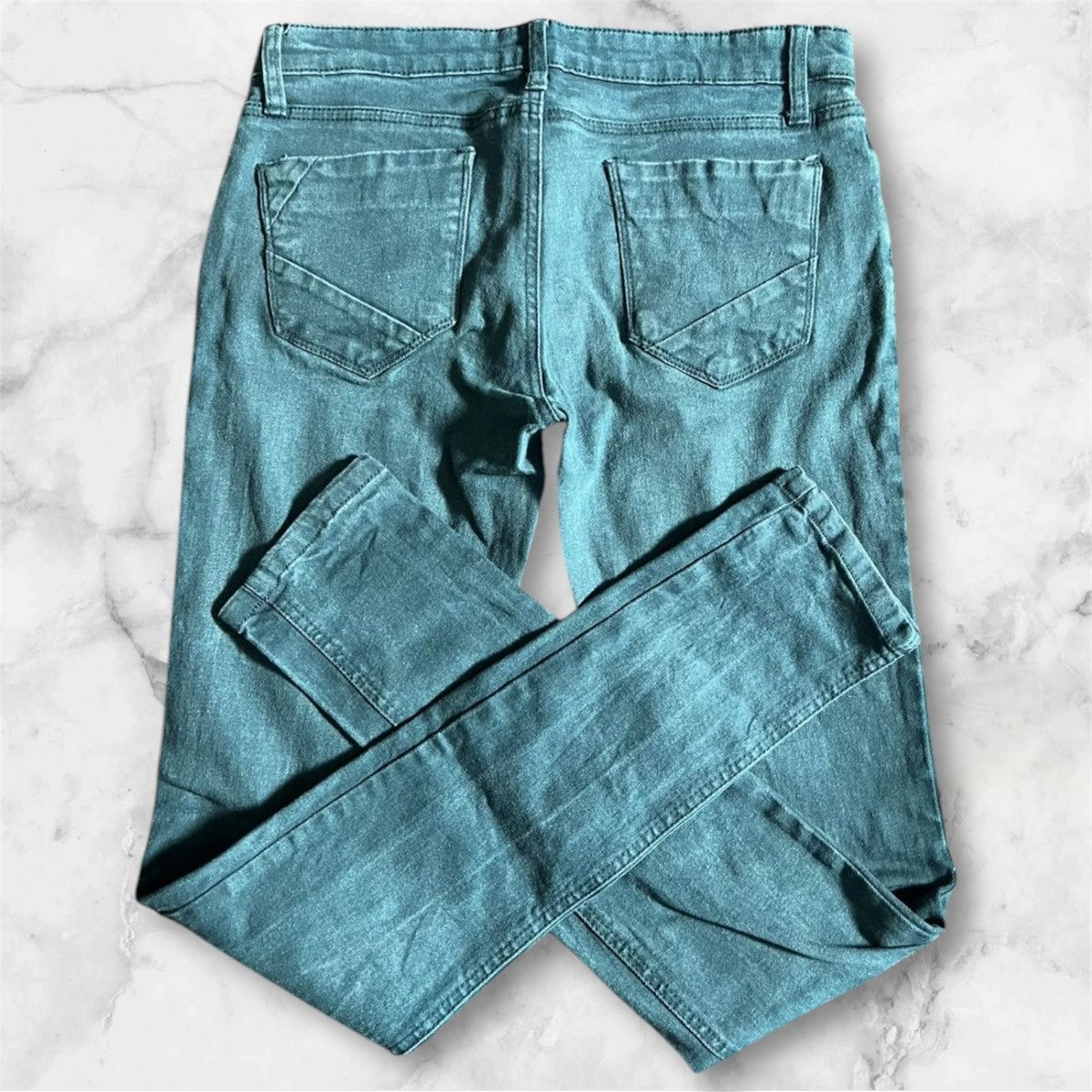 Other Ally Streetwear Green Zipper Jeans Size 12 Size 34" / US 12 / IT 48 - 5 Thumbnail