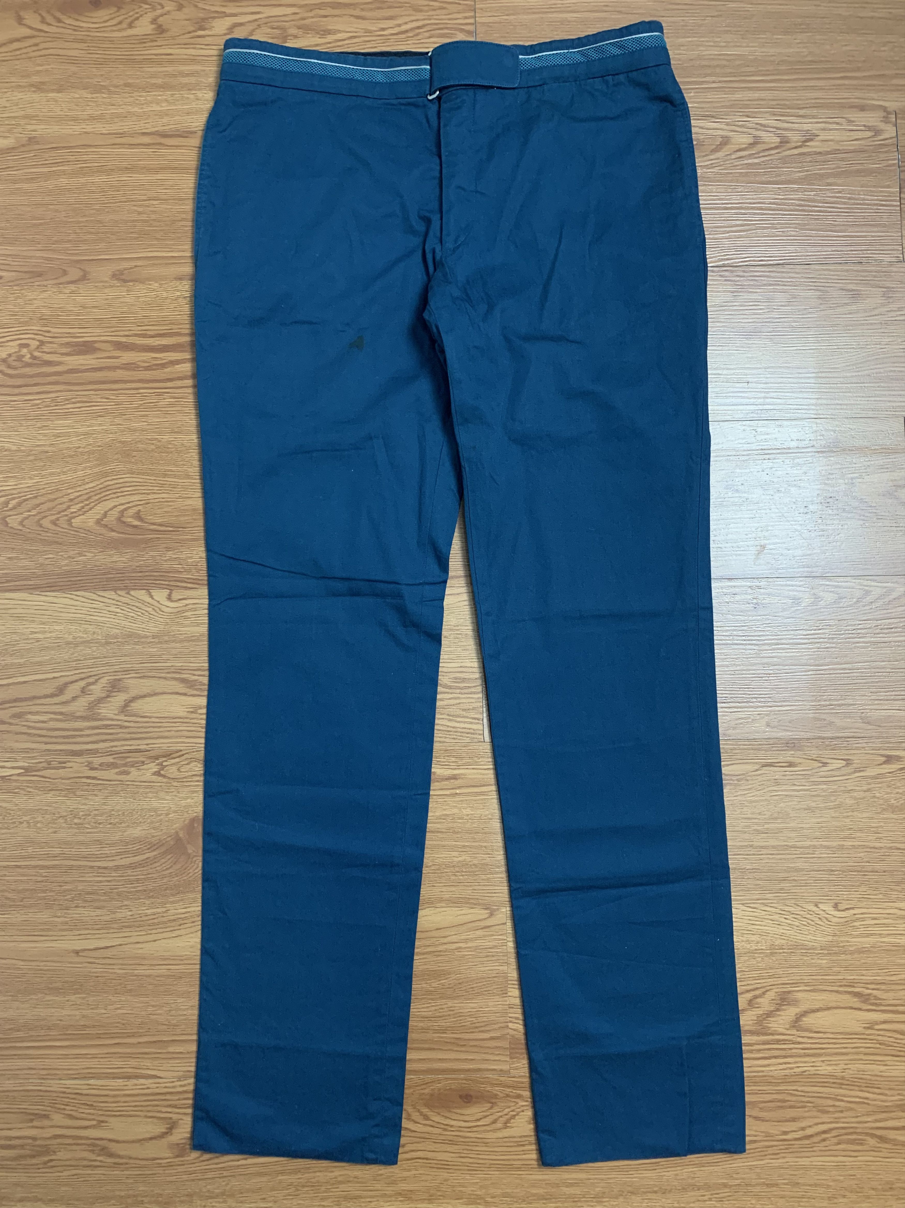 Hermes Vintage Hermes Waist Belted Trouser Size US 34 / EU 50 - 1 Thumbnail