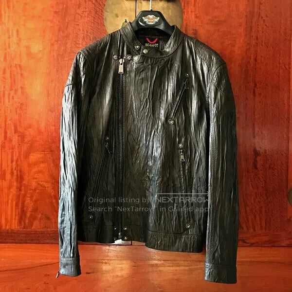 Schott Schott Genuine leather coat Size US L / EU 52-54 / 3 - 1 Thumbnail