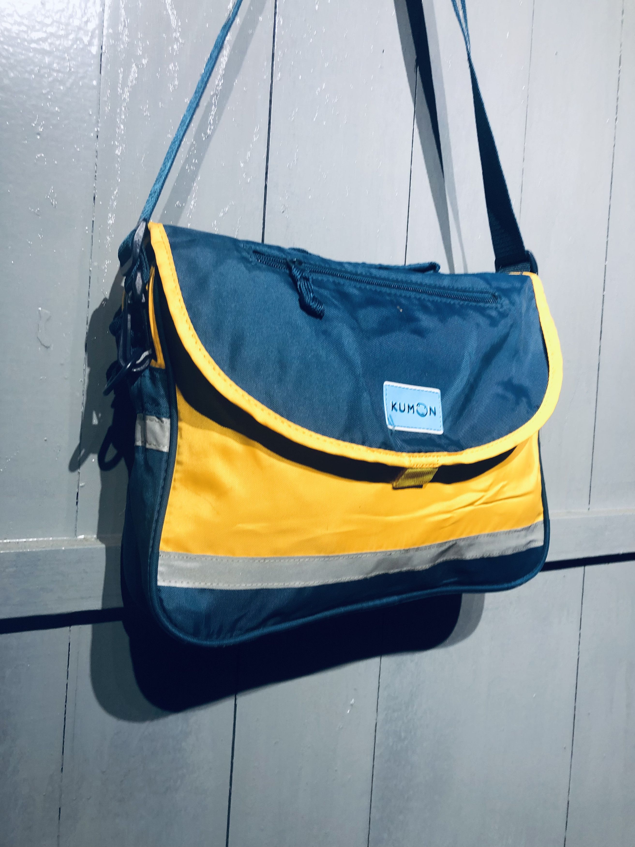 Japanese Brand Japanese Kumon School Style 2Way Mesengger & Backpack Size ONE SIZE - 10 Thumbnail