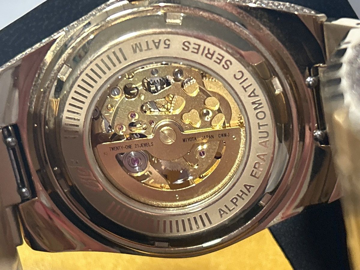 Other Shop GLD 42MM Iced Alpha Era Luminous Skeleton Size ONE SIZE - 13 Thumbnail