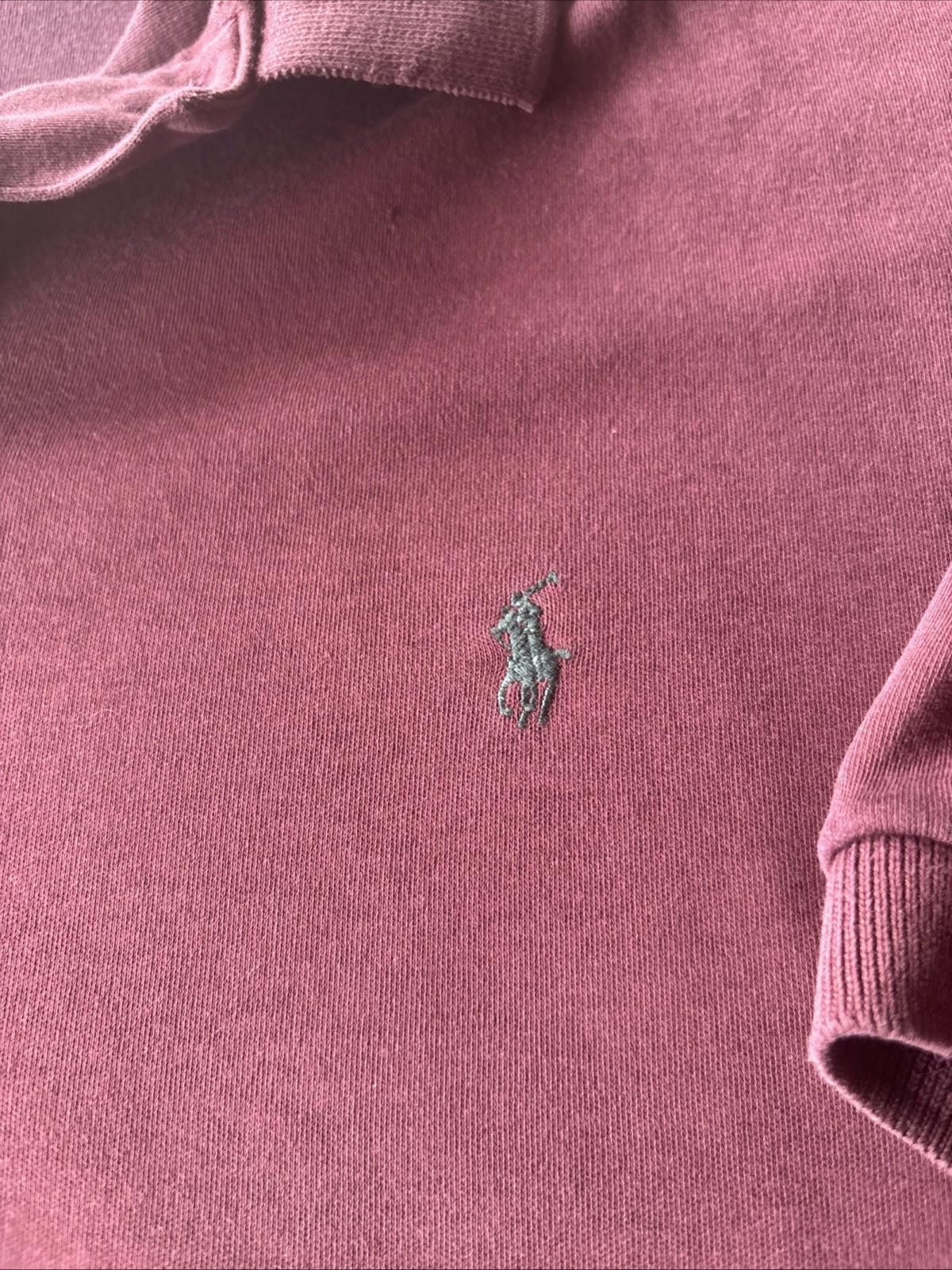 Polo Ralph Lauren Polo Ralph Lauren Dark Maroon Polo Shirt Men's Size XL Size US XL / EU 56 / 4 - 3 Thumbnail