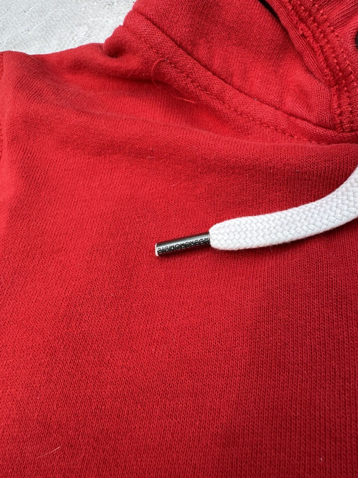 Abercrombie & Fitch Vintage Abercrombie Fitch Y2k Red Zip Hoodie Size M / US 6-8 / IT 42-44 - 11 Thumbnail
