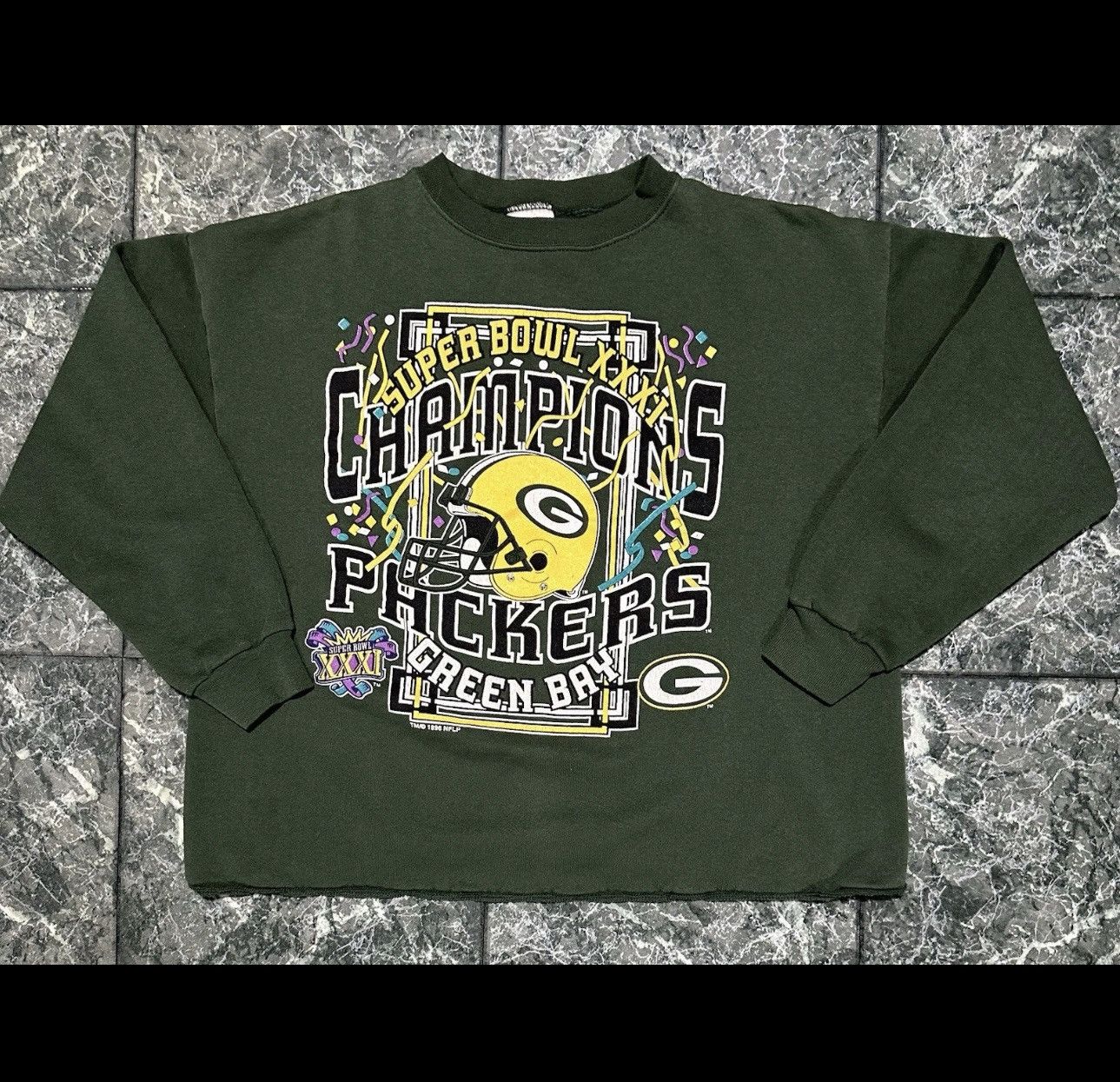 Vintage Vintage Greenbay Packers sweater Size US L / EU 52-54 / 3 - 1 Thumbnail