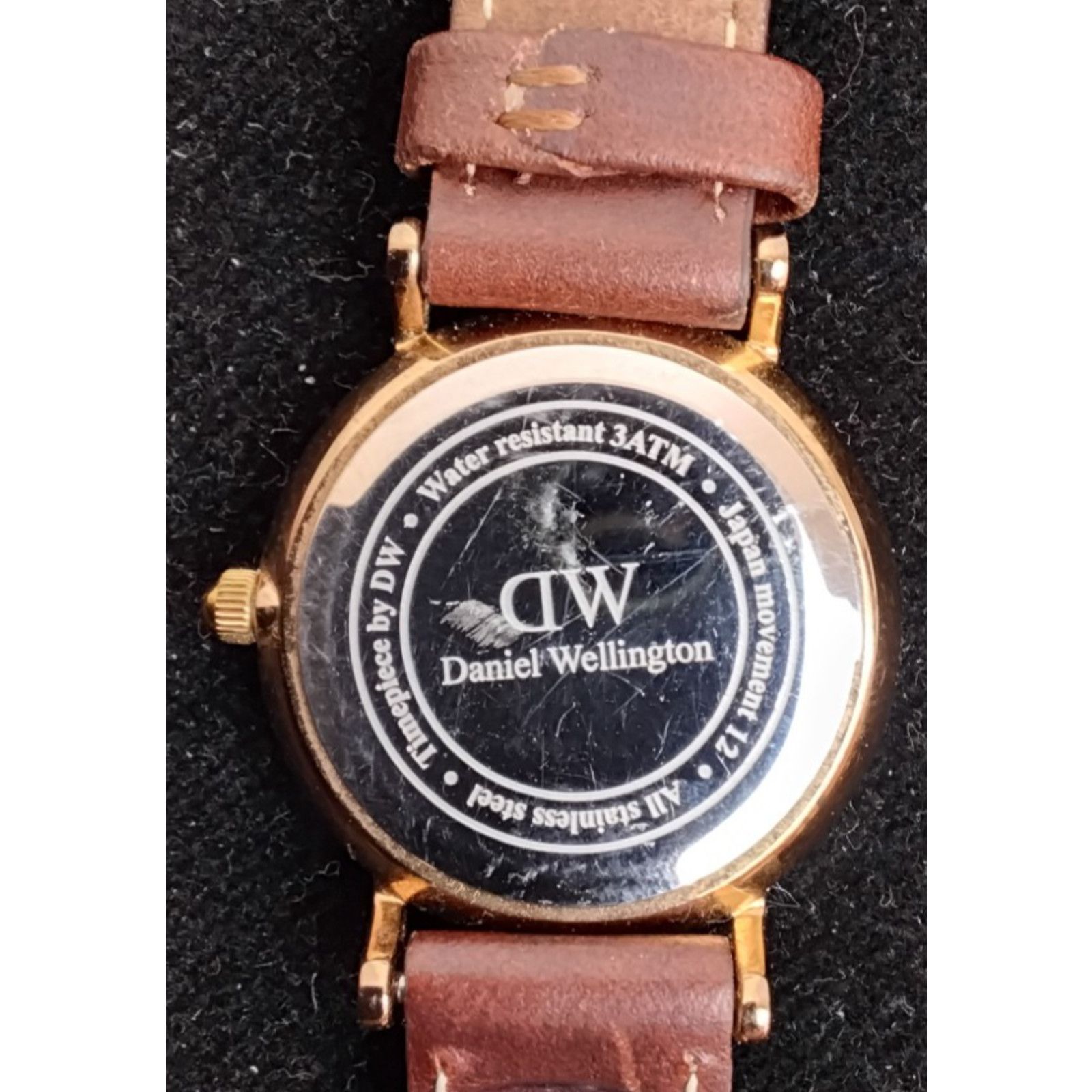 Daniel Wellington Daniel Wellington Ladies Watch Brown Leather Band Rhinestone Size ONE SIZE - 6 Thumbnail