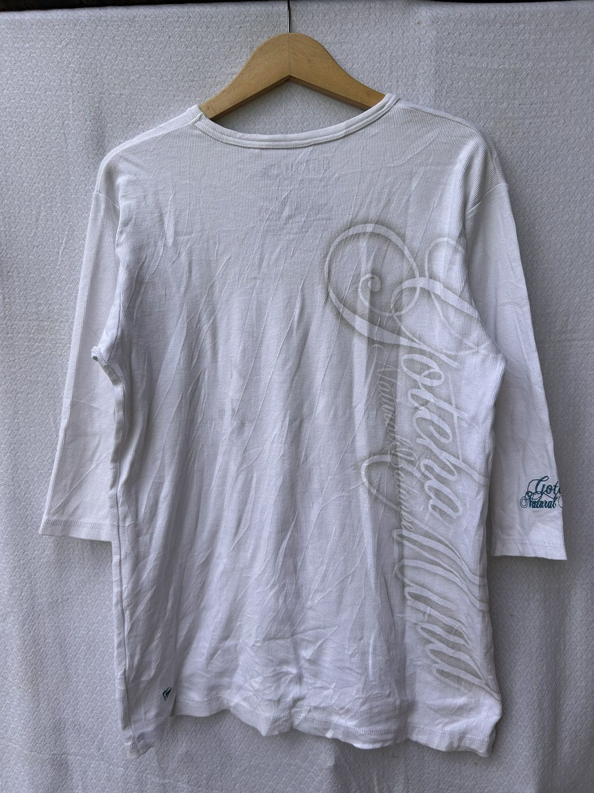 If Six Was Nine × Japanese Brand × Le Grande Bleu (L.G.B.) 💸BINDINGOFFER💸surfwear since the beginning poem shirt Size US L / EU 52-54 / 3 - 2 Thumbnail