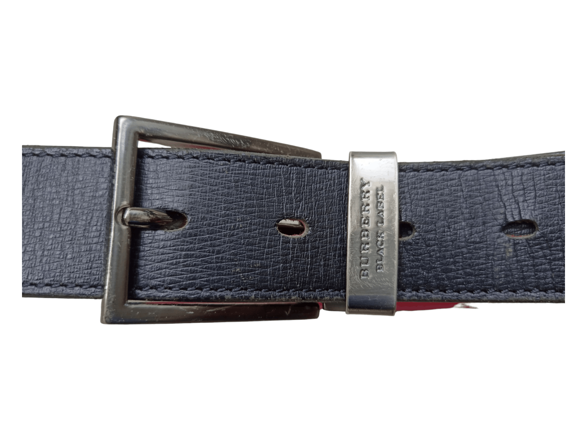 Burberry BURBERRY Leather Black Belt Size ONE SIZE - 6 Thumbnail
