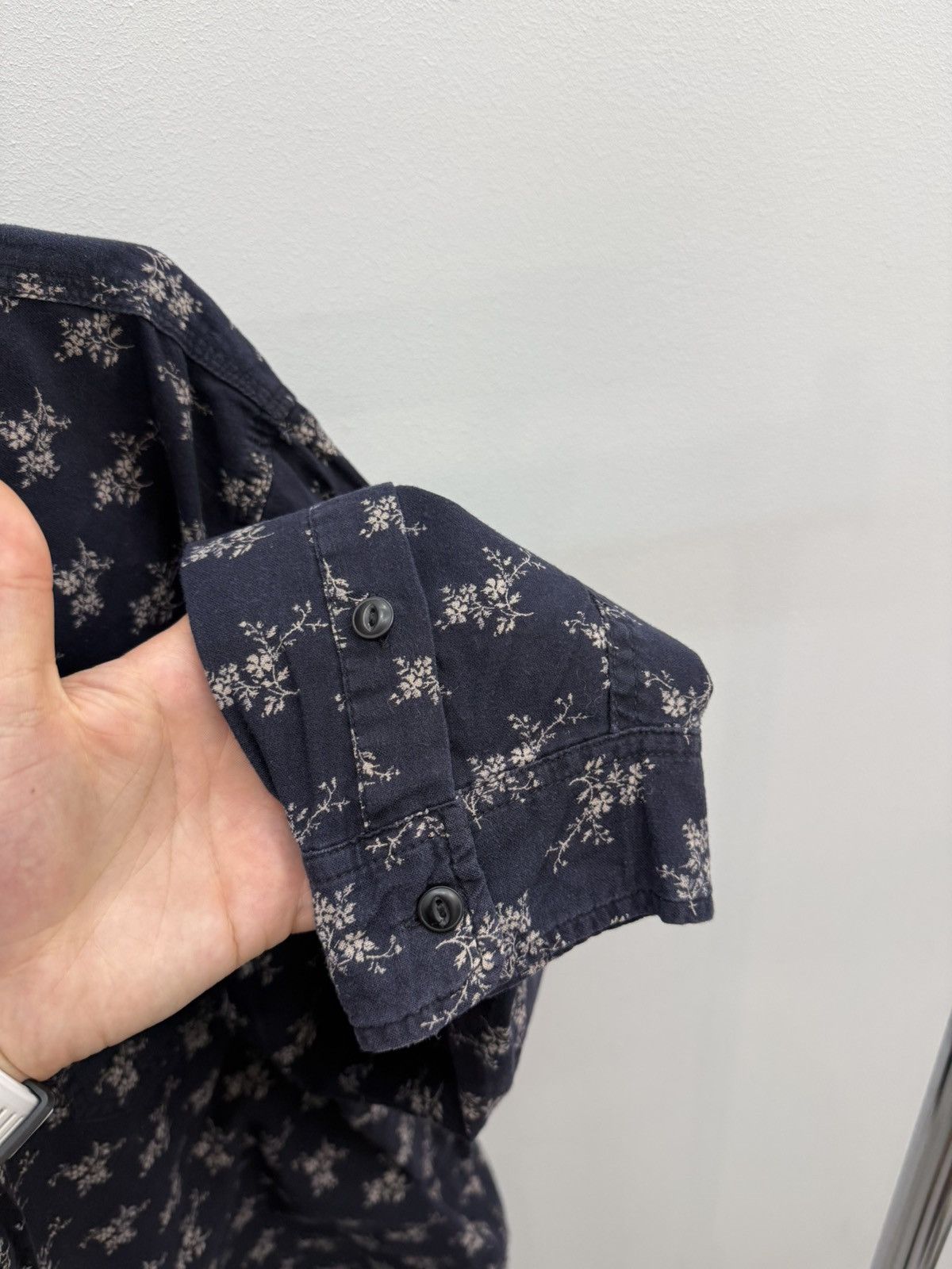 Denim & Supply Ralph Lauren Denim & Supply Ralph Lauren Floral Printed Pocket Shirt Size US XXL / EU 58 / 5 - 6 Thumbnail
