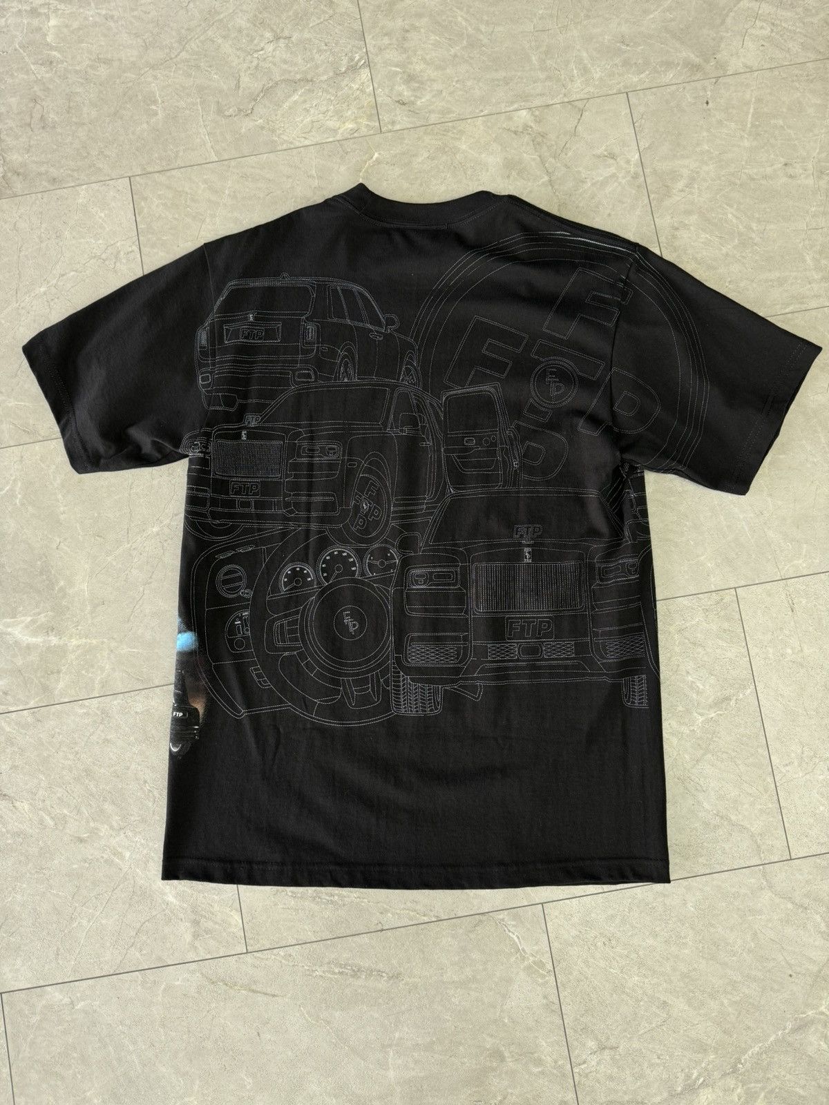 Fuck The Population FTP Big Body Car AOP Tee Size US L / EU 52-54 / 3 - 3 Thumbnail