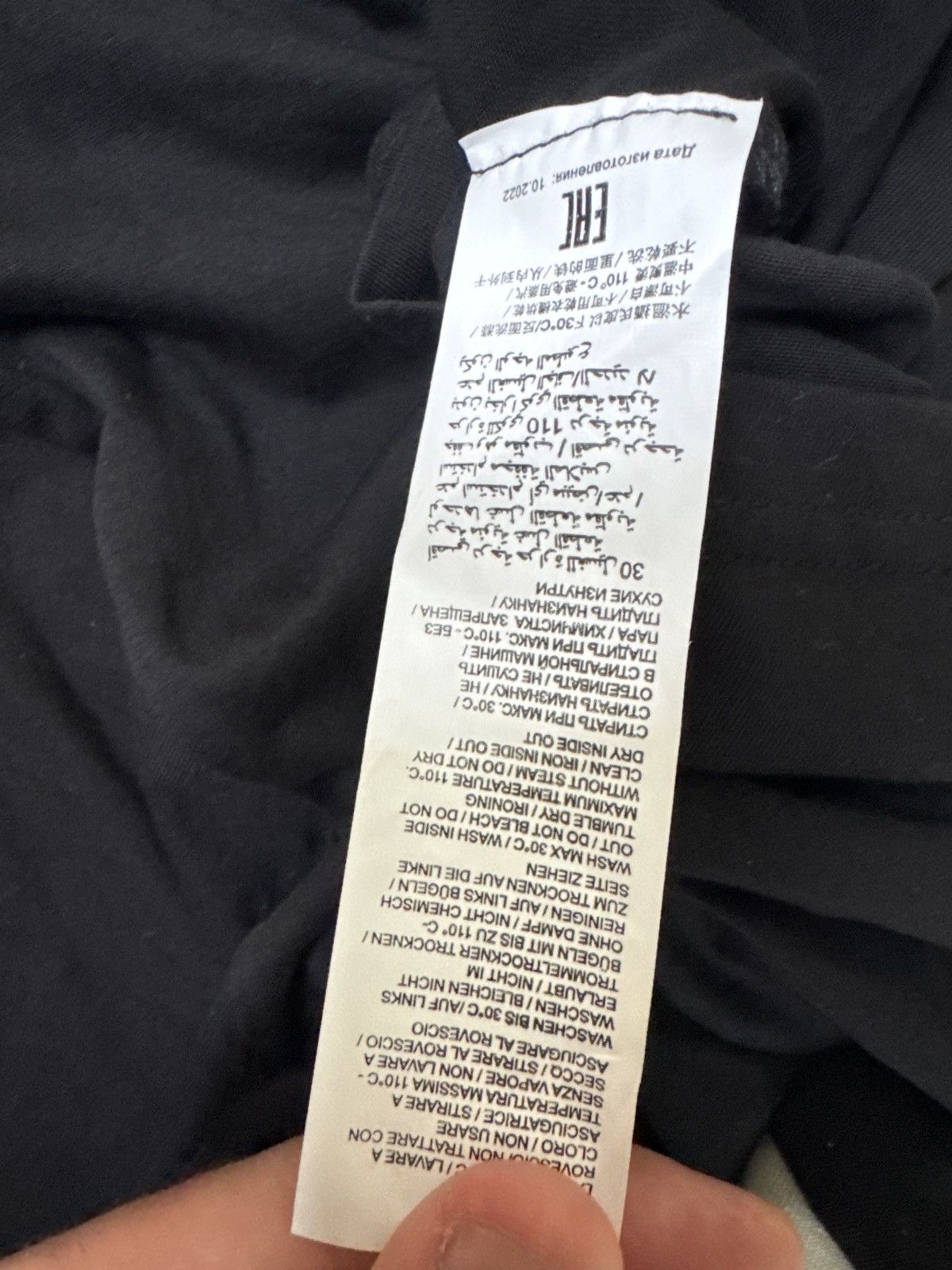 Moschino Black Moschino Tee Size US S / EU 44-46 / 1 - 3 Thumbnail