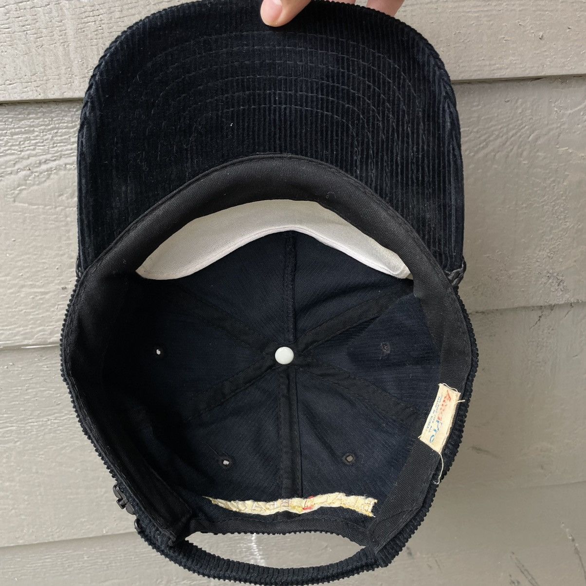 Chevrolet Vintage Chevrolet Corvette Black Beauty Corduroy AmaPro Hat Size ONE SIZE - 3 Thumbnail