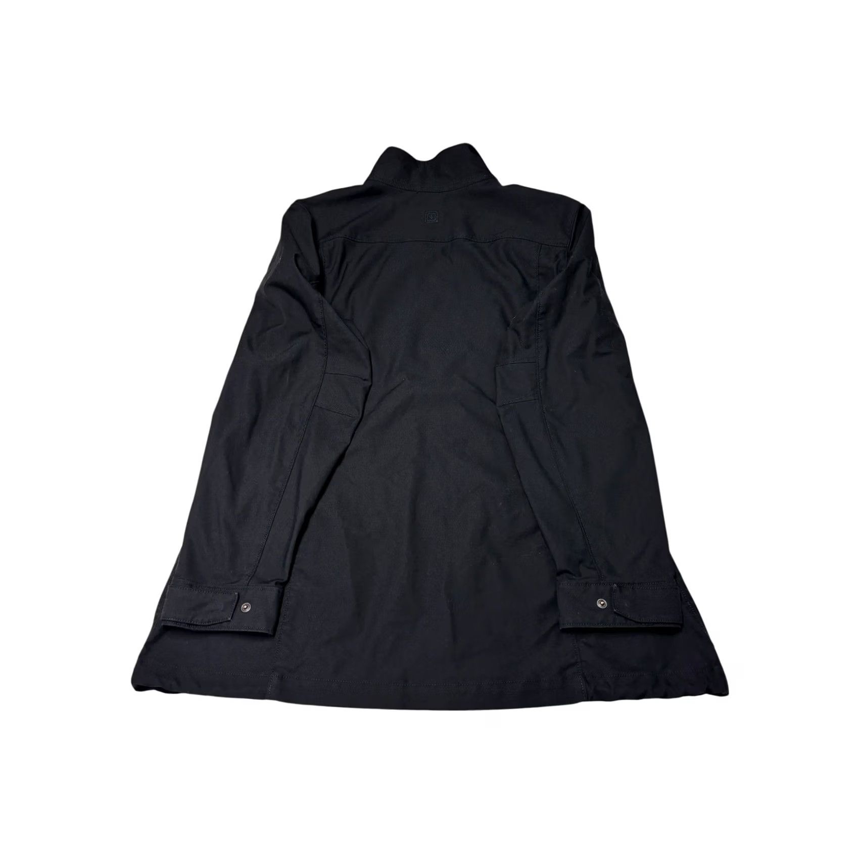 Vintage 5.11 Tactical Womens Surplus Black Jacket XL Military Jacket Coat Womens 5.11 Logo Zipper Snap Pockets Size XL / US 12-14 / IT 48-50 - 6 Thumbnail