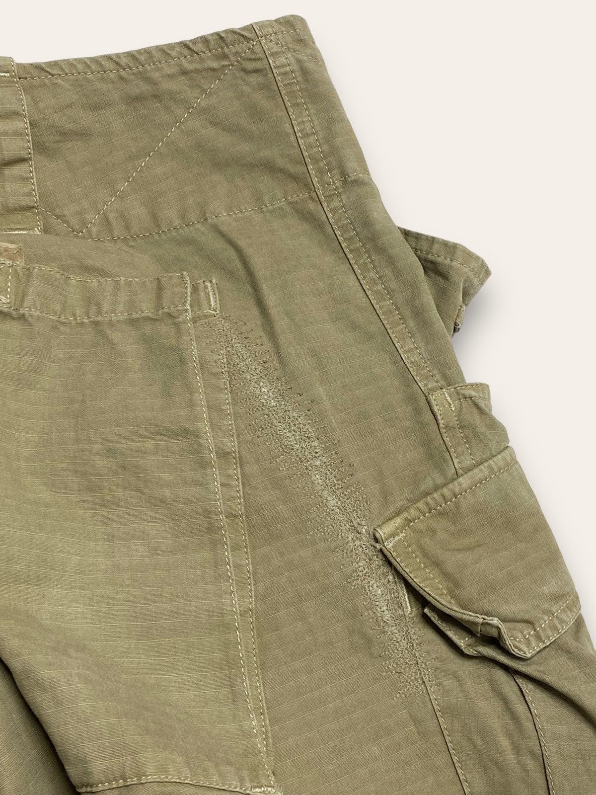 Vintage Vintage SOD MARINES Cargo Pants Sand Ripstop Fabric Size US 44 / EU 60 - 13 Thumbnail