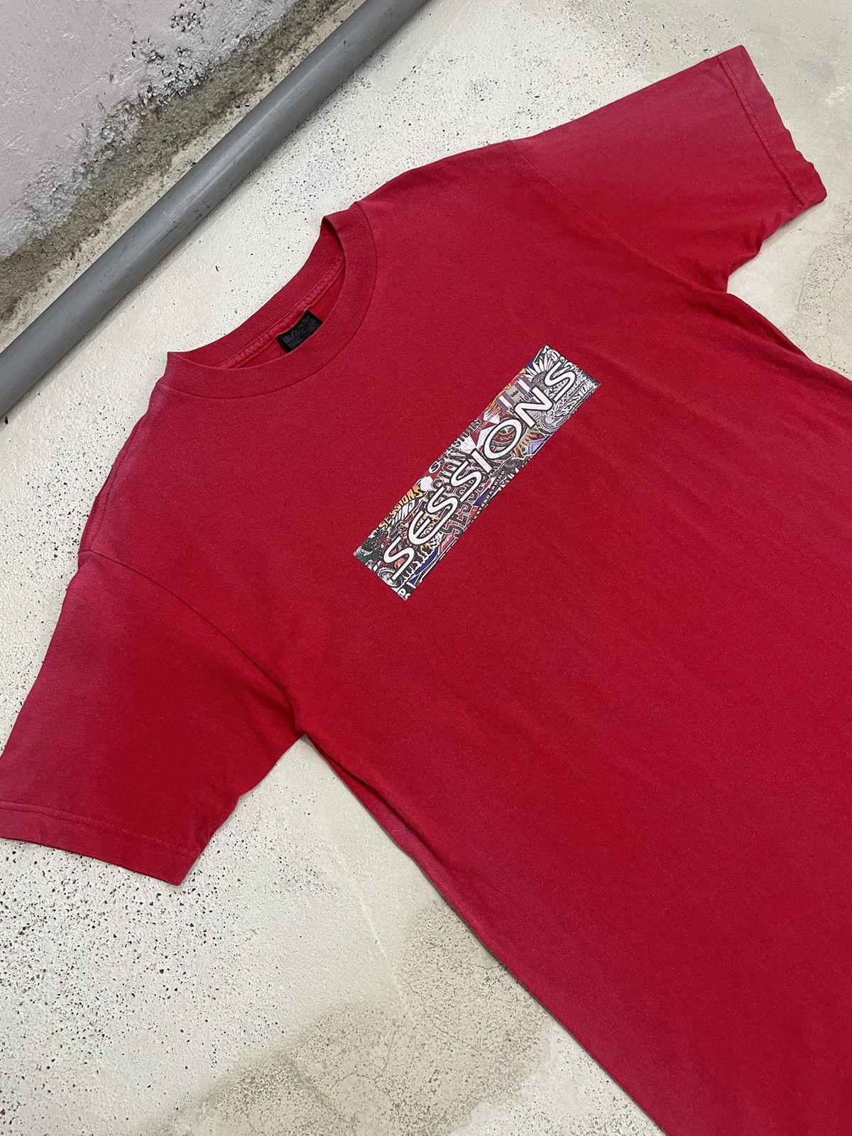 Powell Peralta × Sessions Vintage Sunfaded Sessions Record Skateboard Archive Box Logo Size US M / EU 48-50 / 2 - 3 Thumbnail
