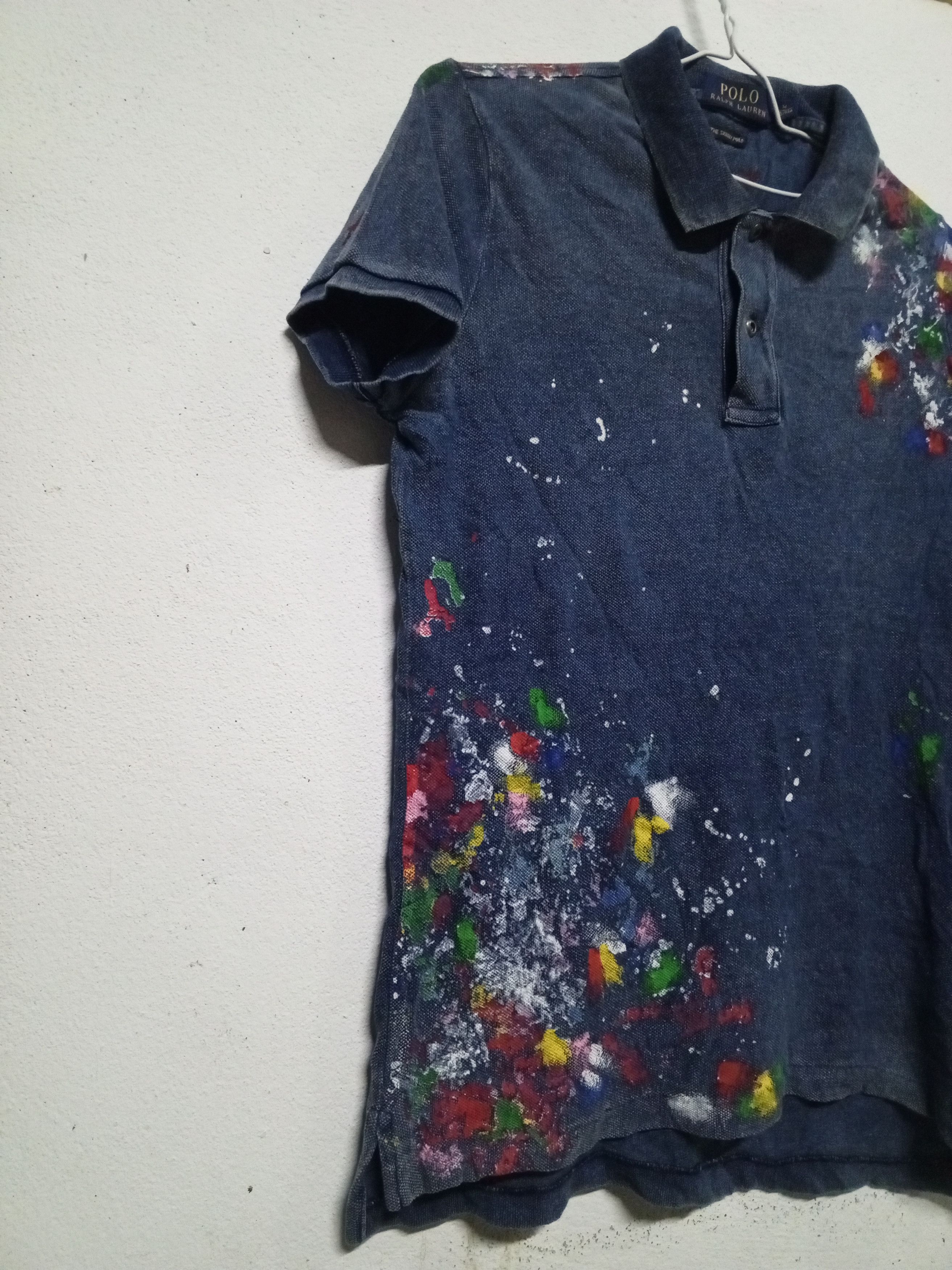 Polo Ralph Lauren RL SKINNY POLO R-67 MULTICOLOR RARE Size XS / US 0-2 / IT 36-38 - 2 Thumbnail