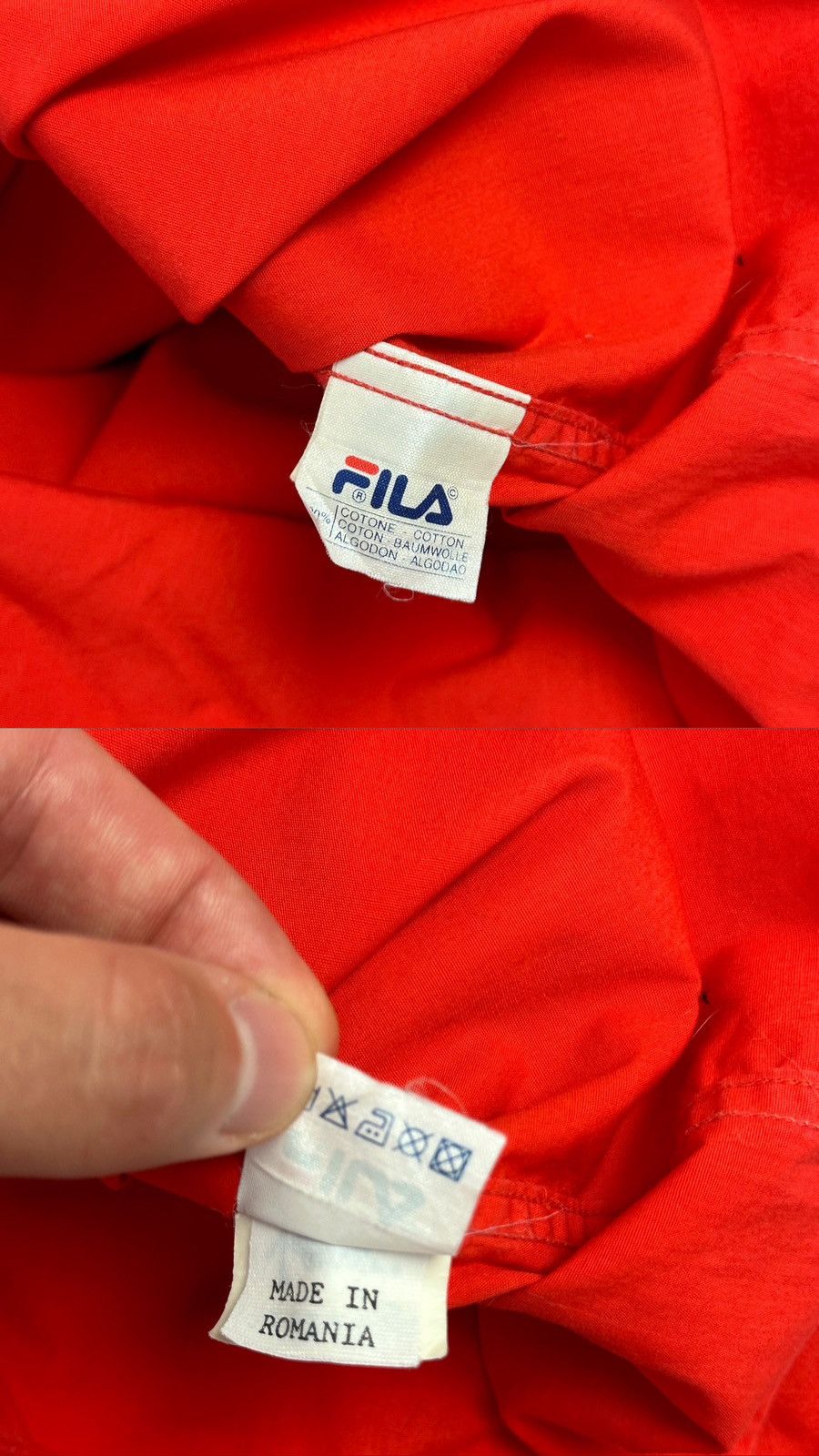 Fila Vintage Ferrari Fila Vodafone Racing Red Shirt Size US M / EU 48-50 / 2 - 8 Thumbnail