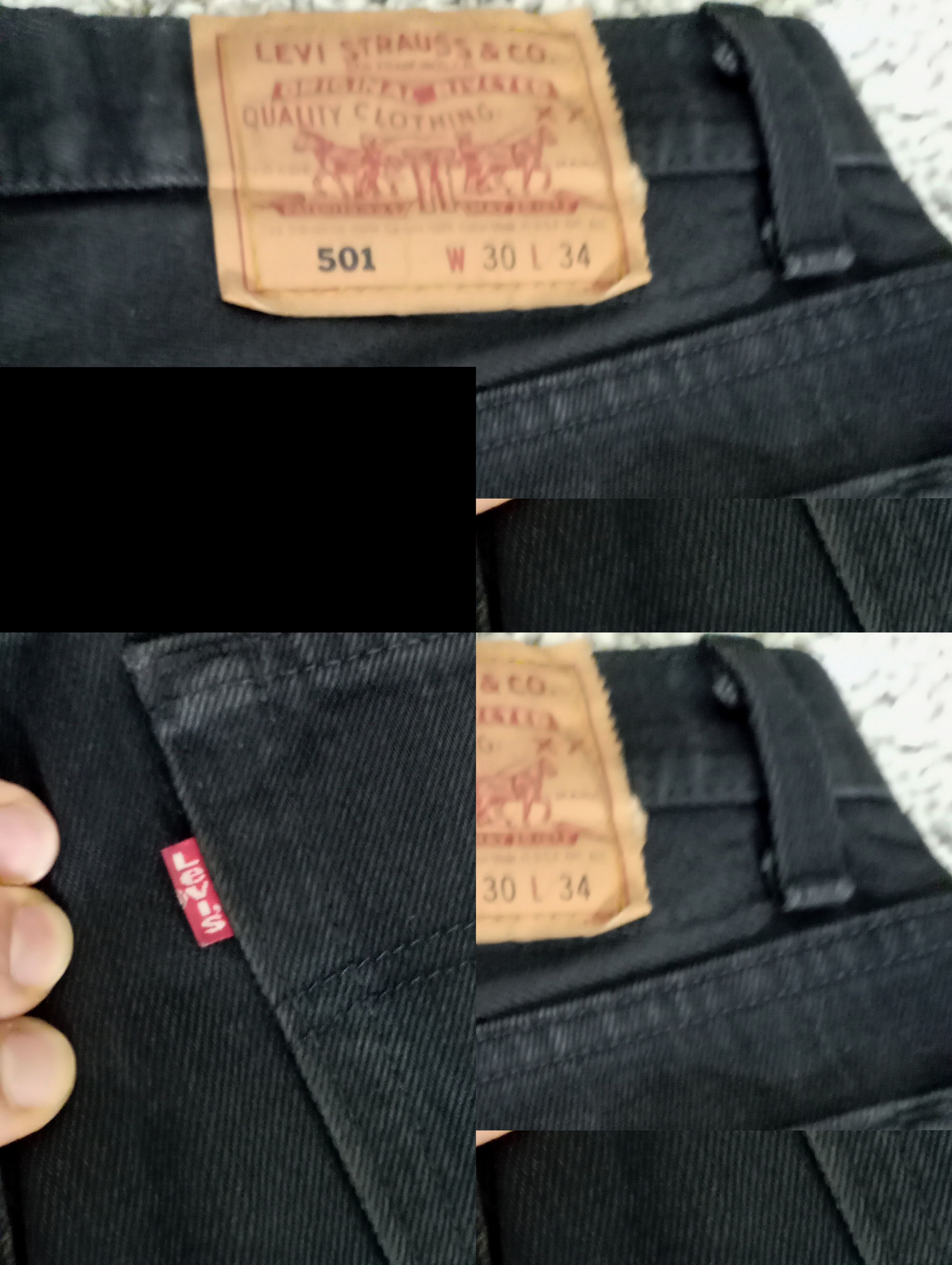 Levi's Levi's 501 Made in USA Vintage Denim Pants Jeans Size US 30 / EU 46 - 14 Thumbnail