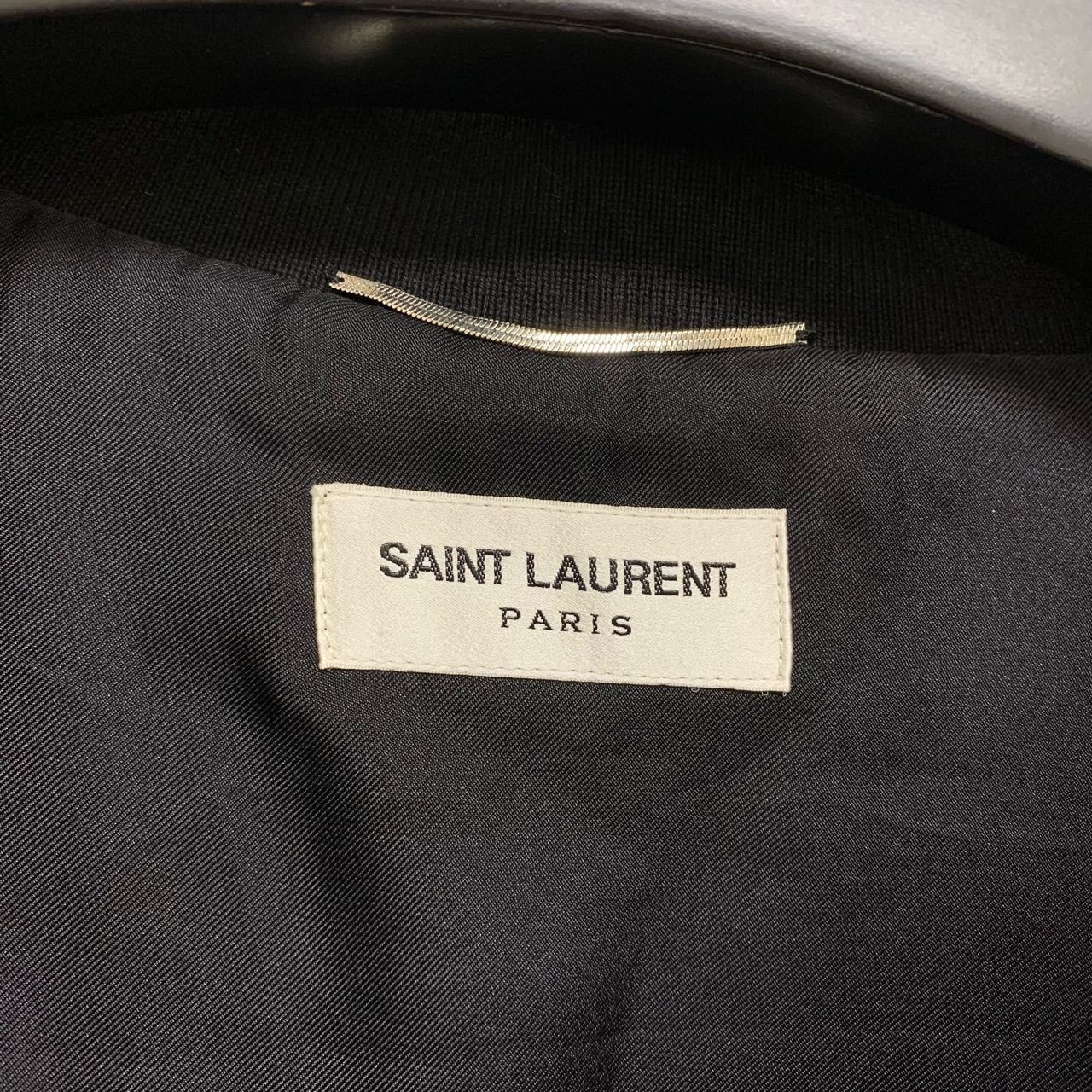 Saint Laurent Paris Saint laurent Mulberry silk jacket coat inside and outside Size US XL / EU 56 / 4 - 2 Thumbnail