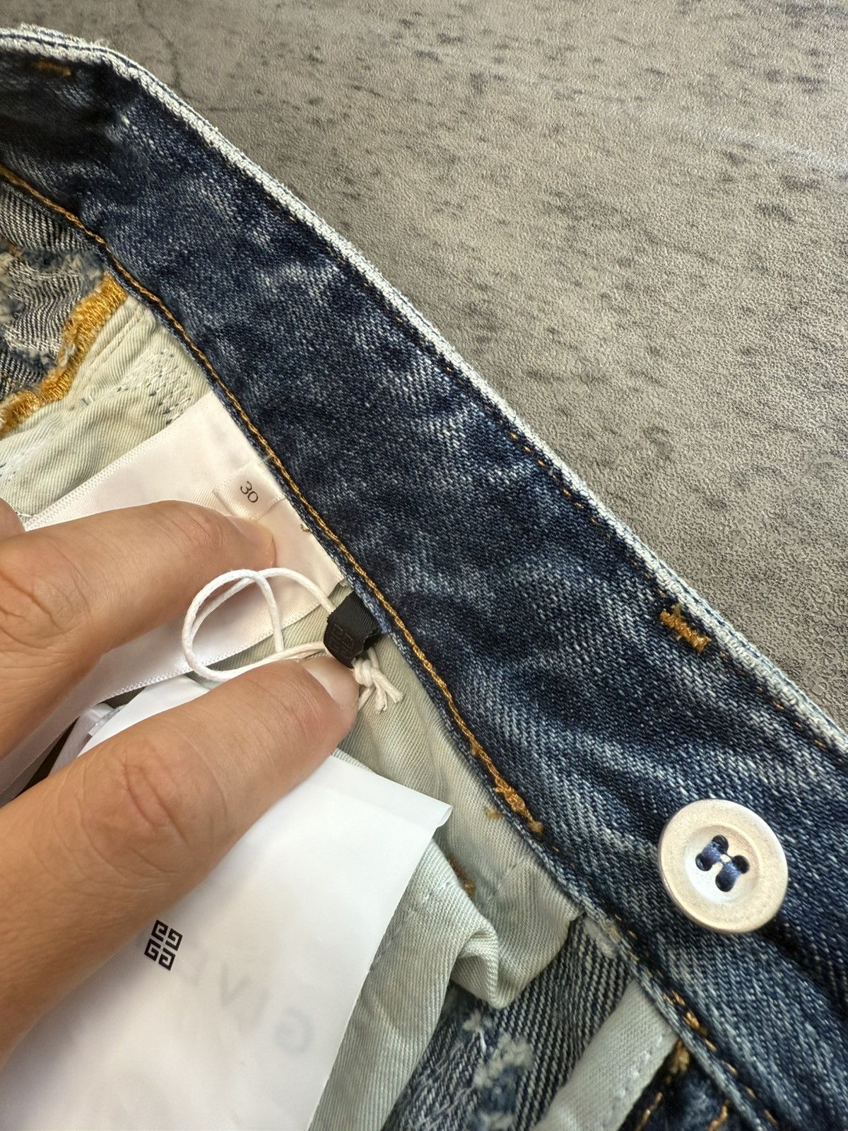 Givenchy Givenchy x Matthew William Boro Denims - 30 Size US 30 / EU 46 - 17 Thumbnail