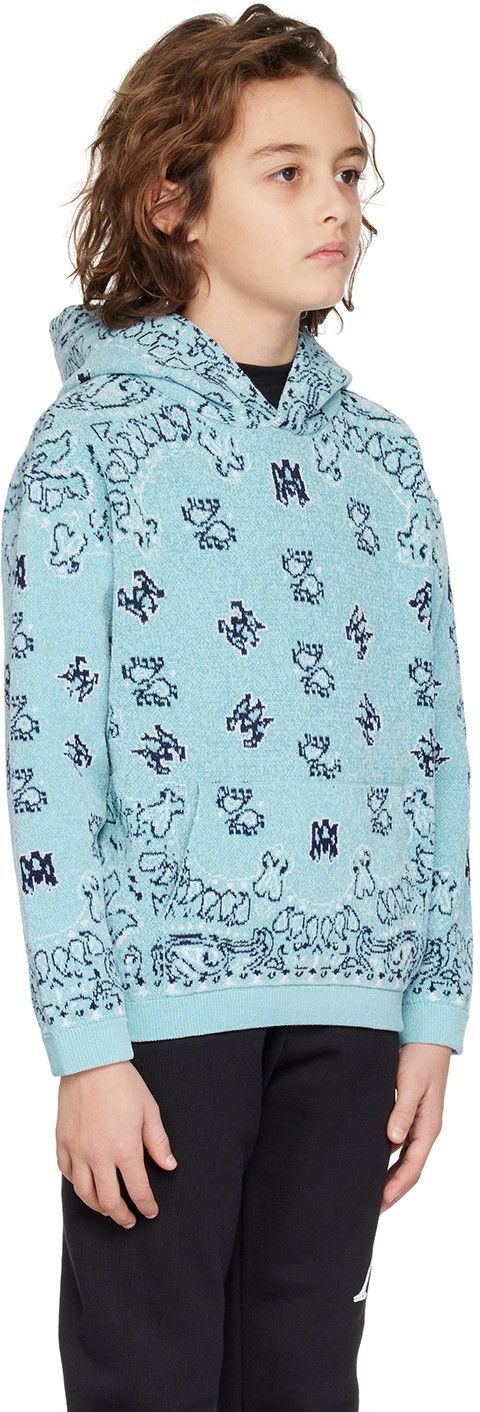 Amiri oc11z0225 KIDS Bandana Hoodie in Multicolor Size US XXS / EU 40 - 2 Thumbnail