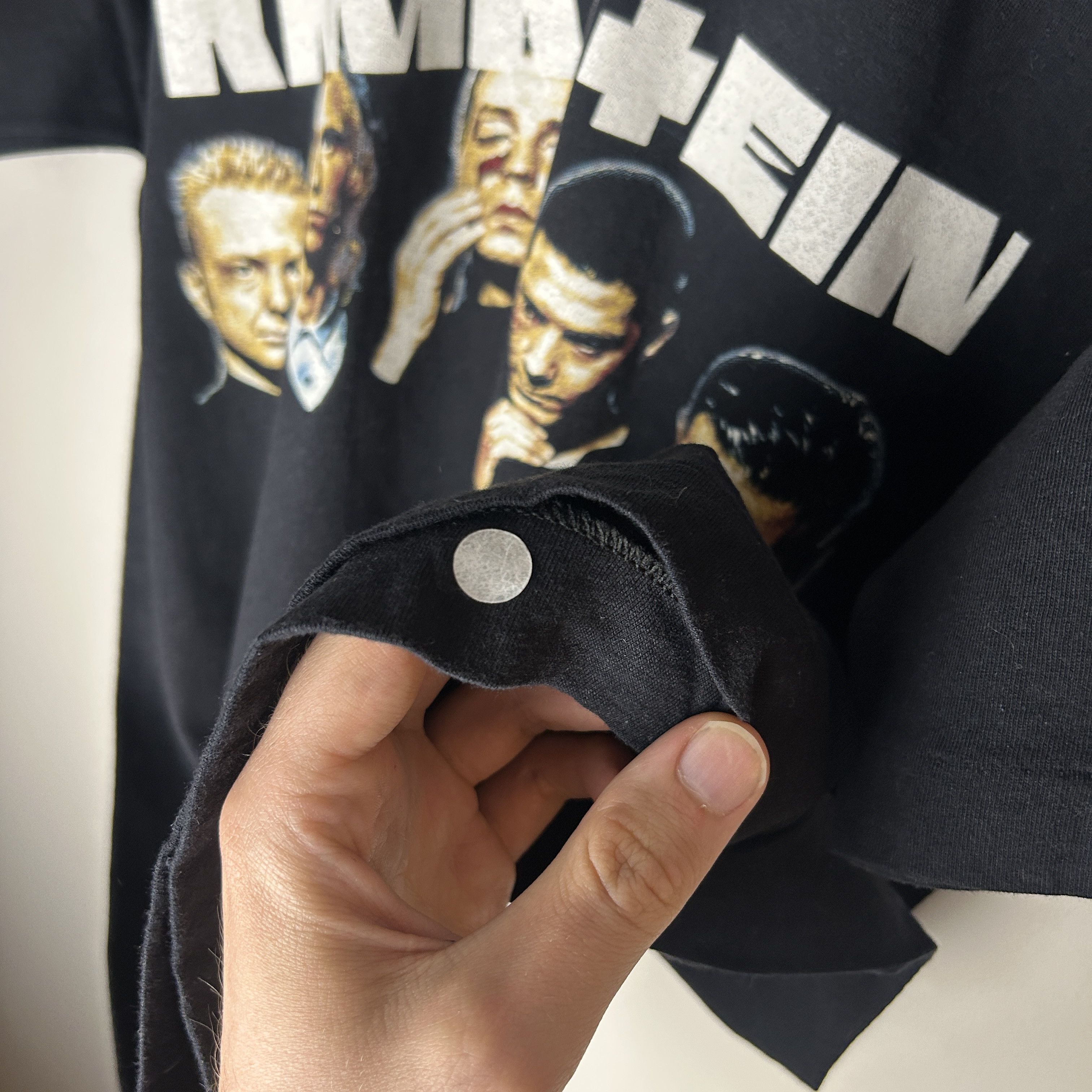 Band Tees Vintage Rammstein Sehnsucht 90’s Band T-shirt Size US L / EU 52-54 / 3 - 4 Thumbnail