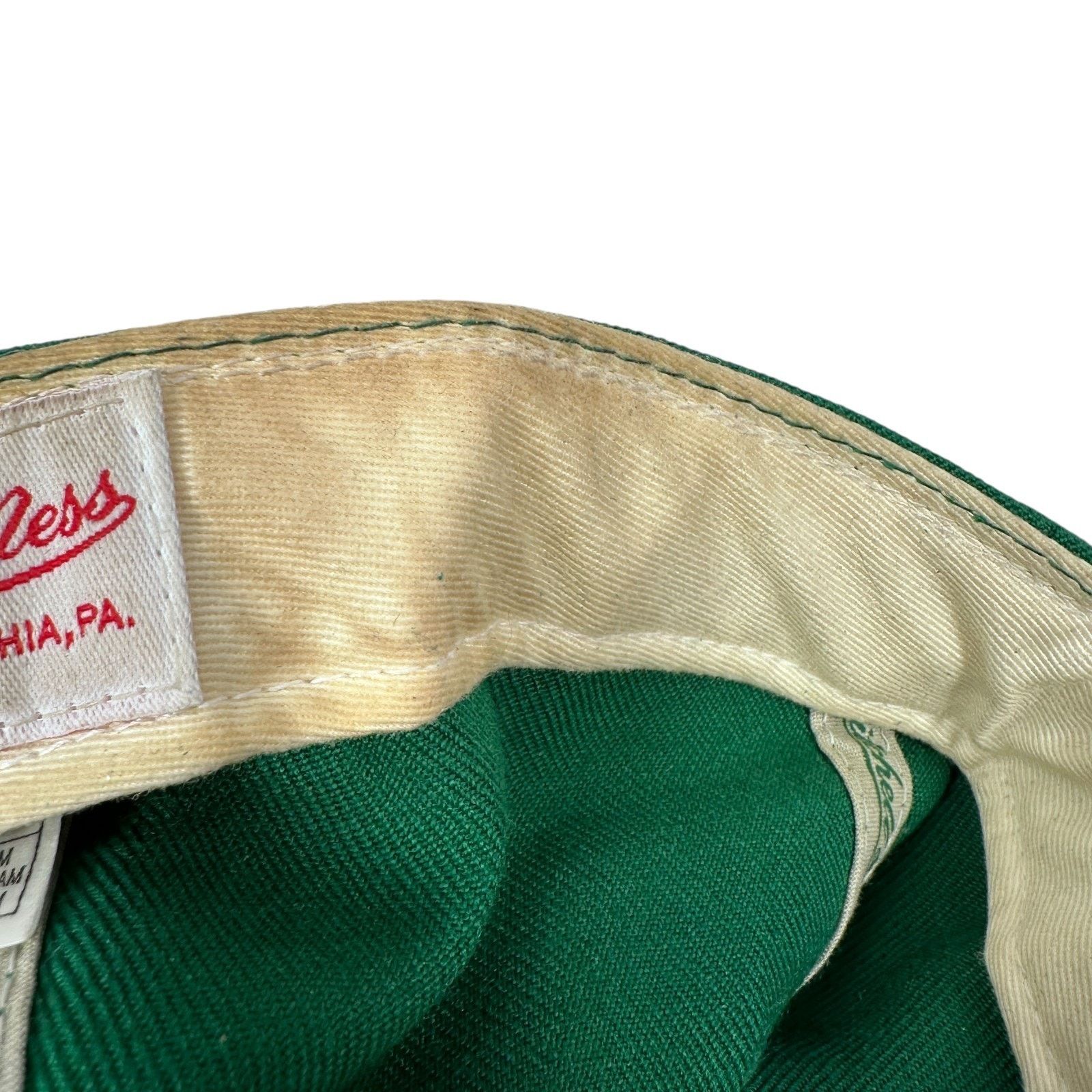 Mitchell & Ness Vintage Mitchell Philadelphia Eagles Hat Men’s 7 1/2 Green Size ONE SIZE - 11 Thumbnail