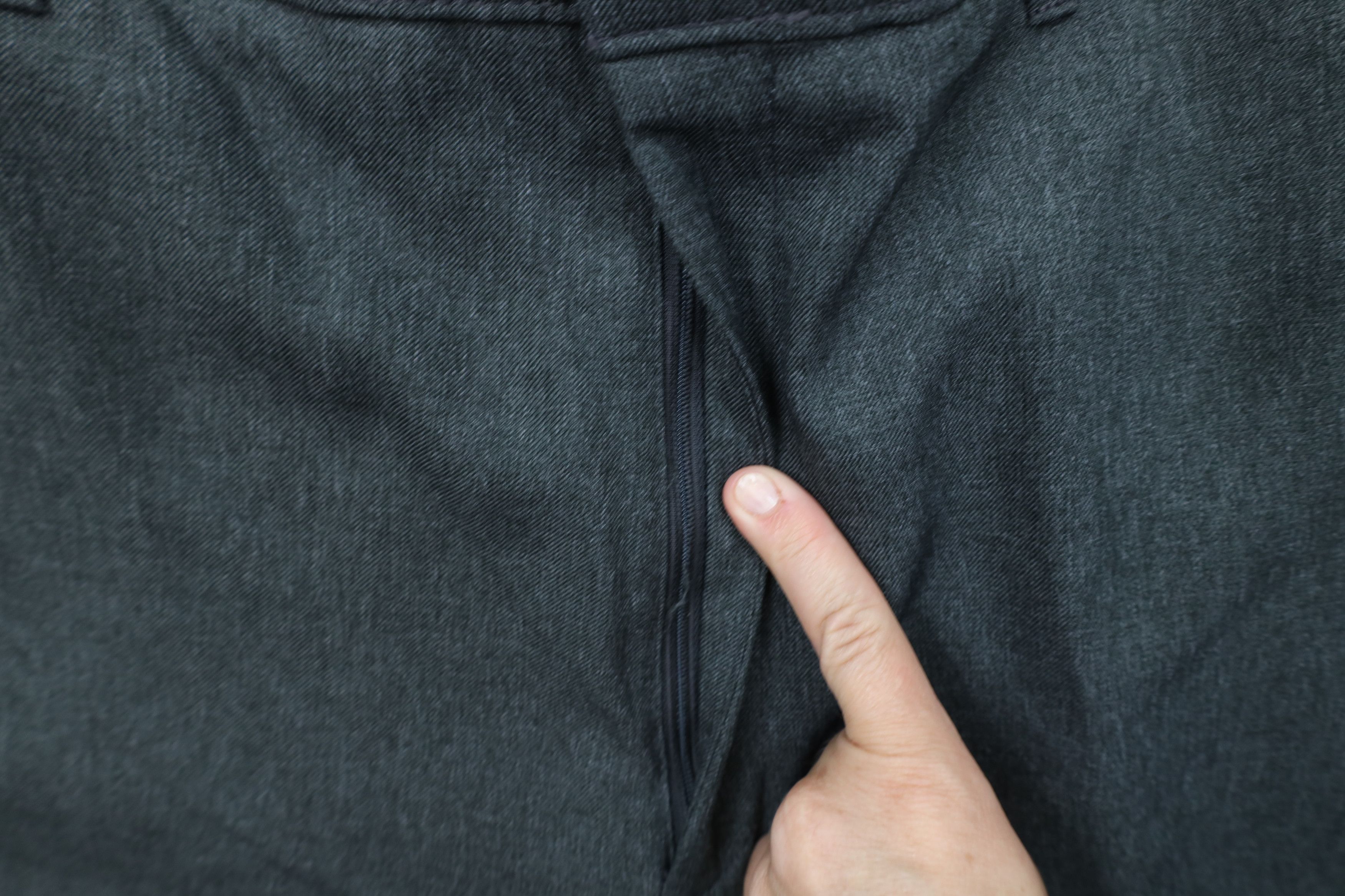 Levi's Vintage 90s Levis Flared Wide Leg Chino Pants Heather Gray Size US 42 / EU 58 - 5 Thumbnail