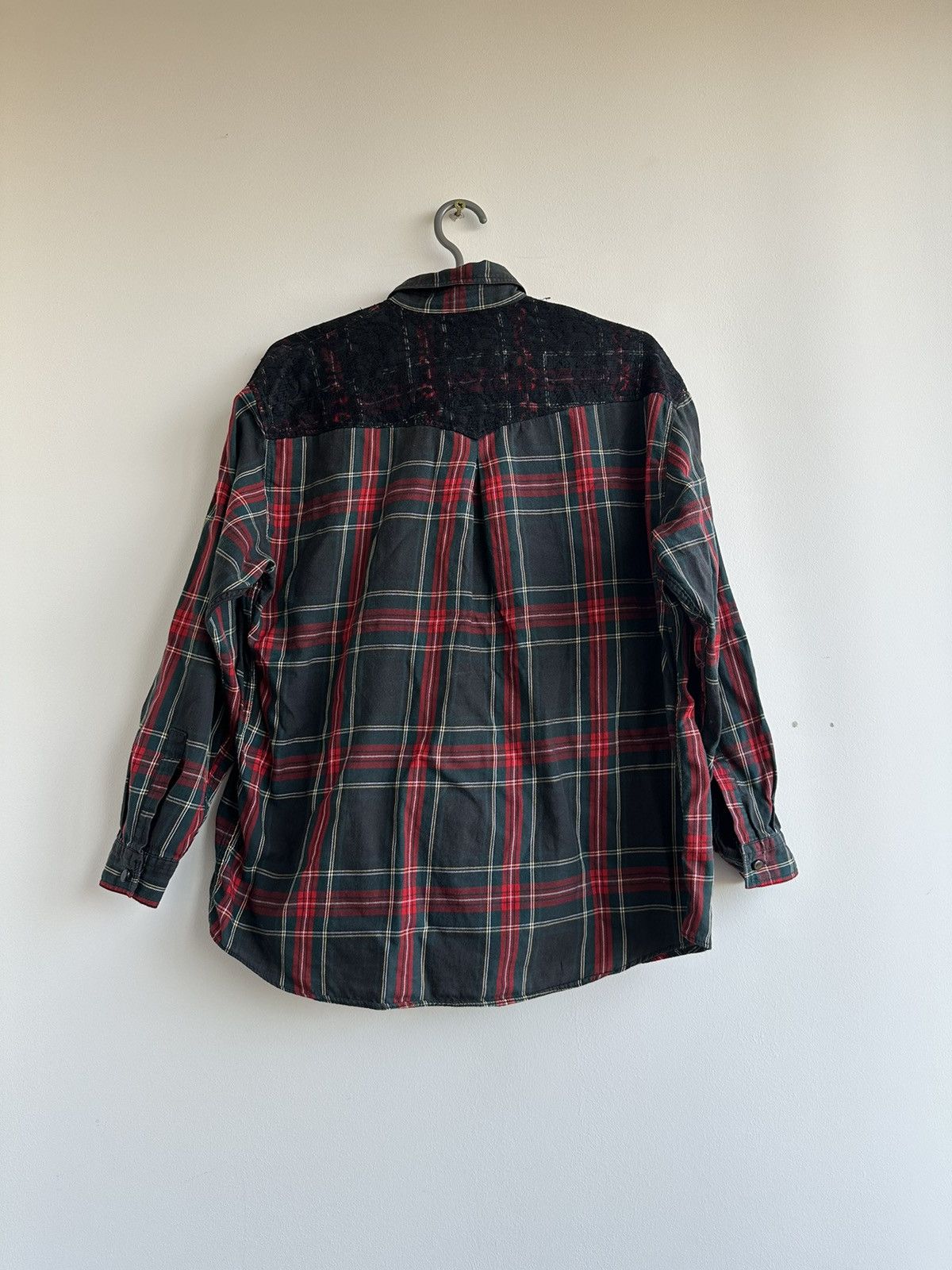 Moschino 90s Moschino Jeans Multicolor Tartan Plaid Shirt Size S Size S / US 4 / IT 40 - 2 Thumbnail