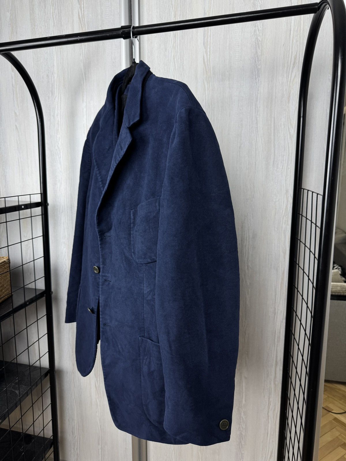 Romeo Gigli Romeo Gigli 3 pieces faded blue velour cotton suit size 50 Size 40R - 17 Thumbnail