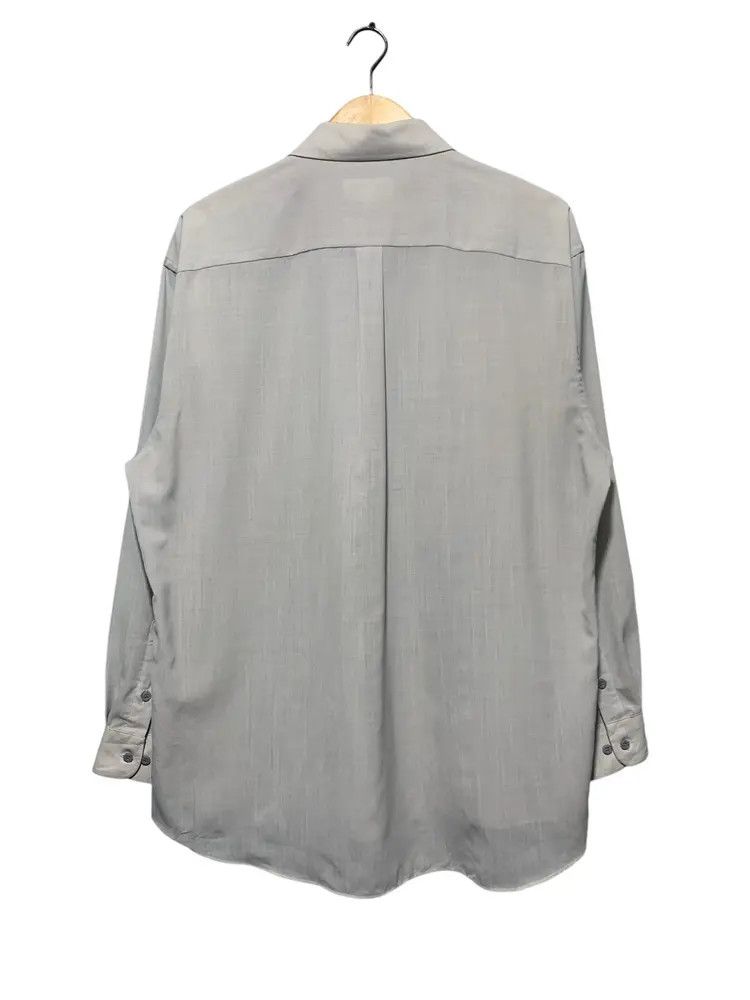 Yves Saint Laurent Vintage Yves Saint Laurent luxury grey button up shirt Size US XL / EU 56 / 4 - 6 Thumbnail
