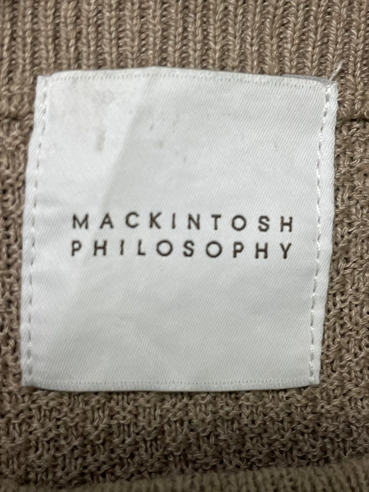 Japanese Brand × Mackintosh × Vintage Mackintosh Philosophy Knitted Tshirt (43) Size US M / EU 48-50 / 2 - 3 Thumbnail