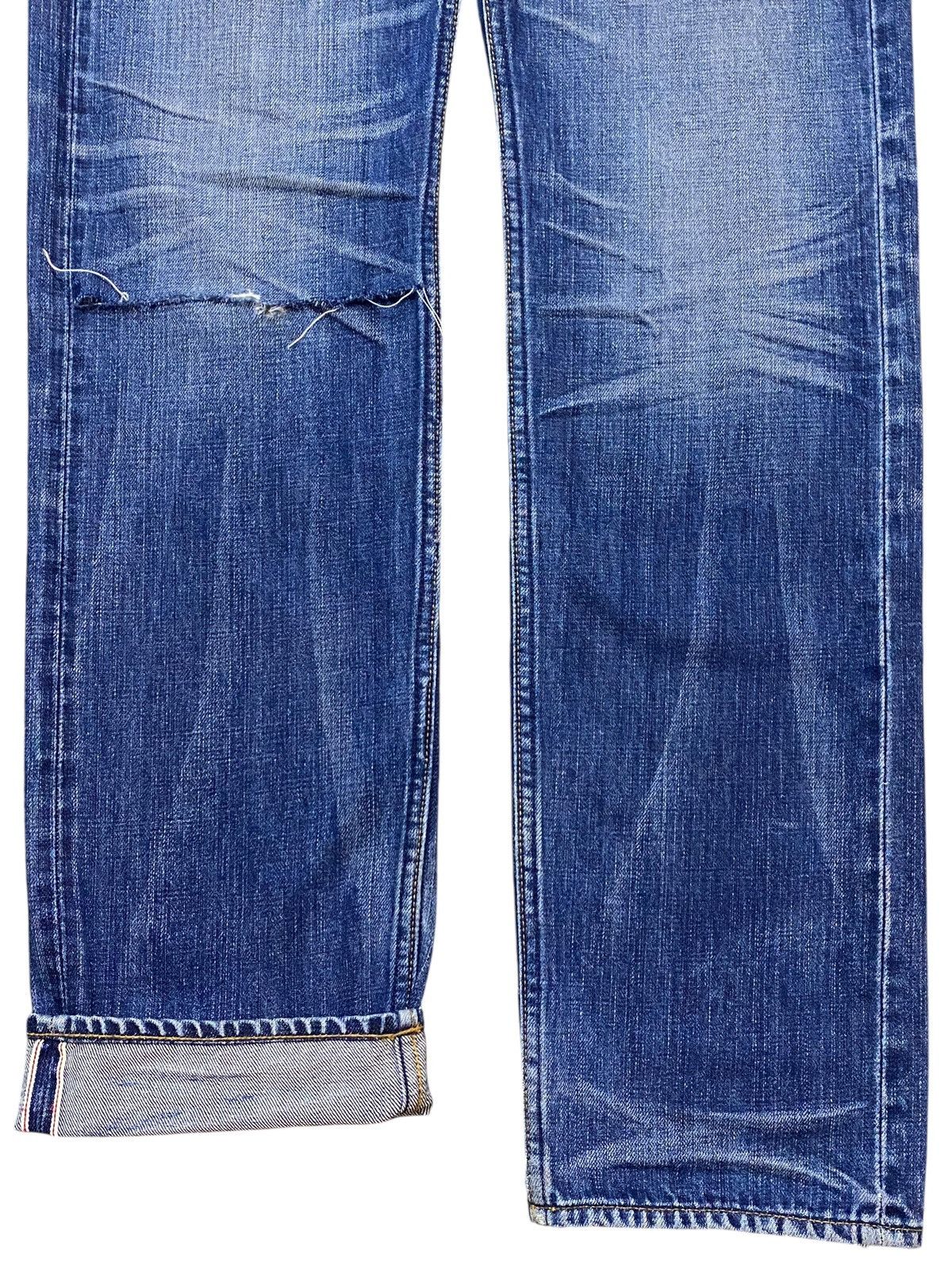 Xlarge Vintage X Large Selvedge Distressed Whisker Loose Jeans Size US 32 / EU 48 - 5 Thumbnail
