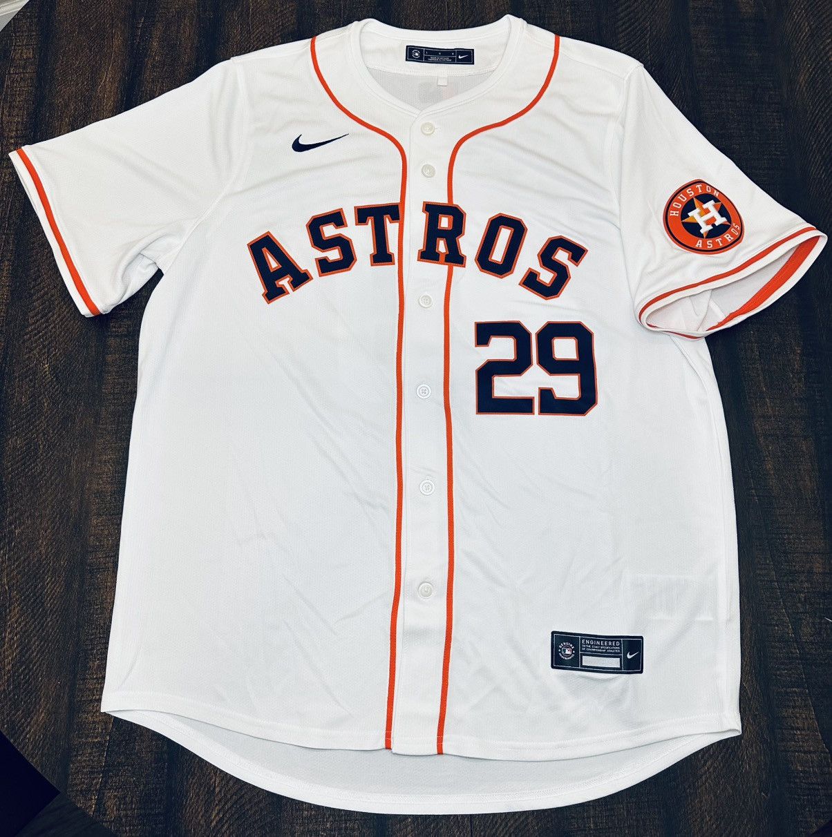 Nike NWOT Nike Houston Astros #22 Custom Name “Perez” Jersey-Lrg Size US L / EU 52-54 / 3 - 1 Thumbnail