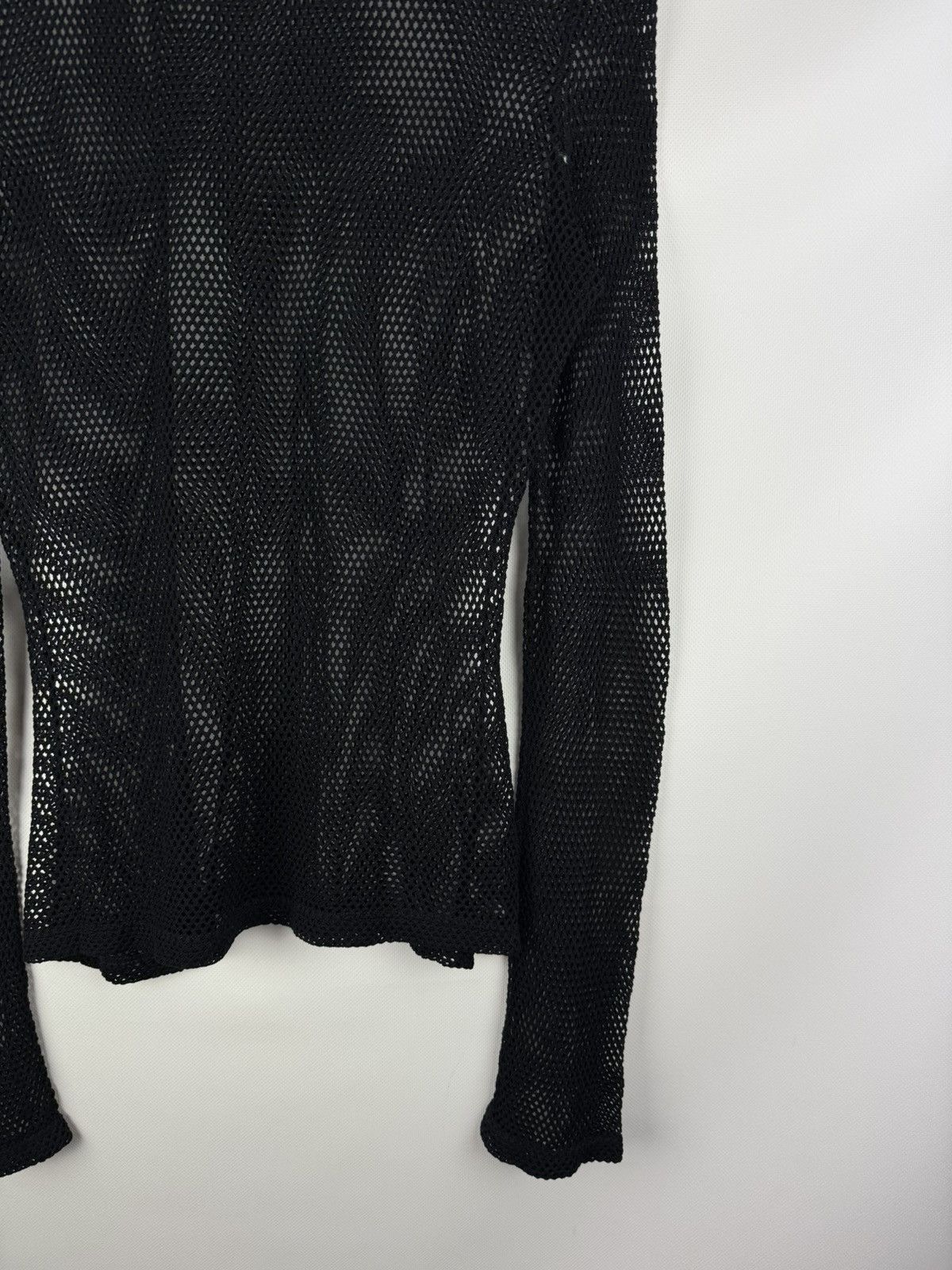 Dolce & Gabbana Dolce&Gabbana Net Mesh See-Through Long Sleeve Top Tunic Size M / US 6-8 / IT 42-44 - 17 Thumbnail