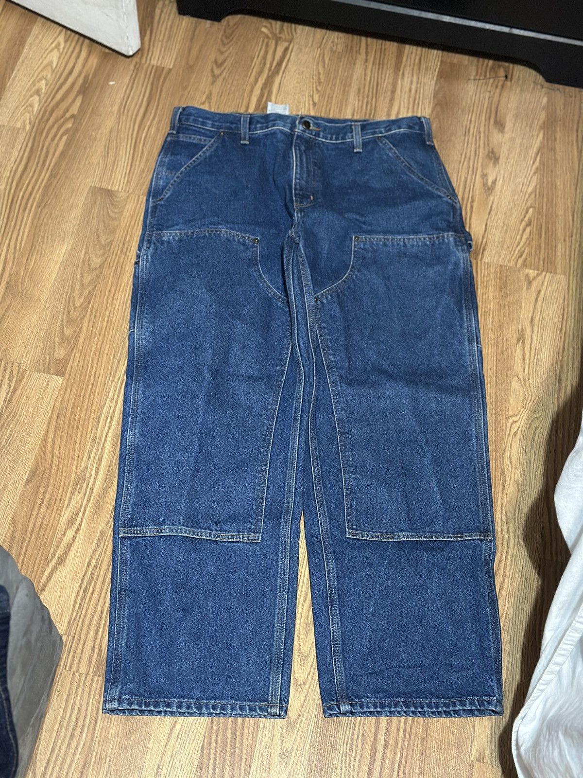 Carhartt Carhartt double knees denim Size US 36 / EU 52 - 1 Thumbnail